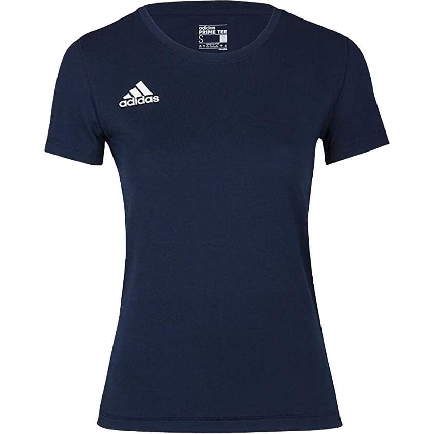 Adidas Womens Prime Tee Navy