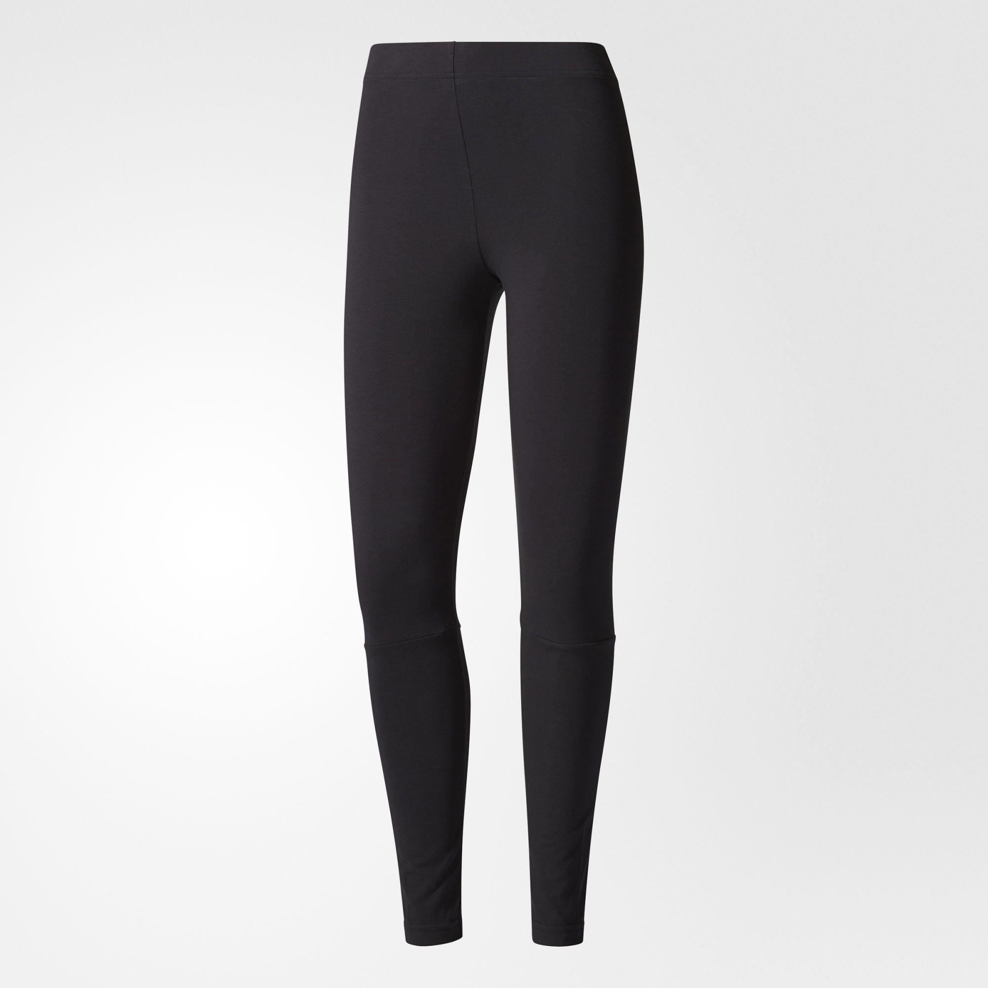 Adidas Womens Essentials Linear Tights Black