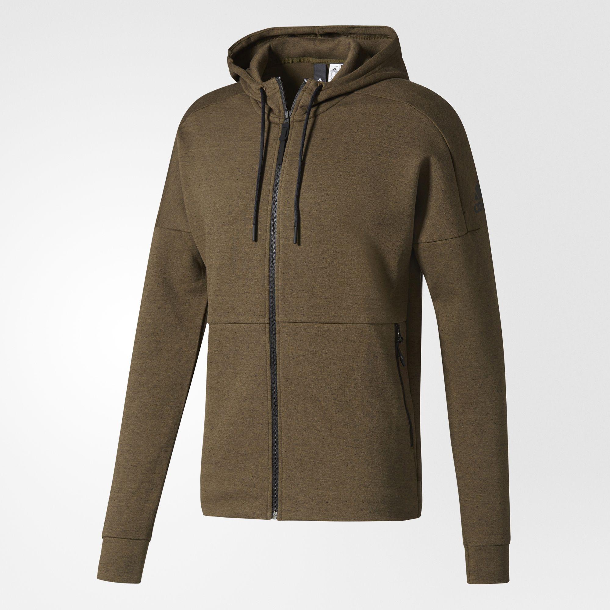 Adidas Mens ID Stadium Jacket - Olive Green - Tennisnuts.com