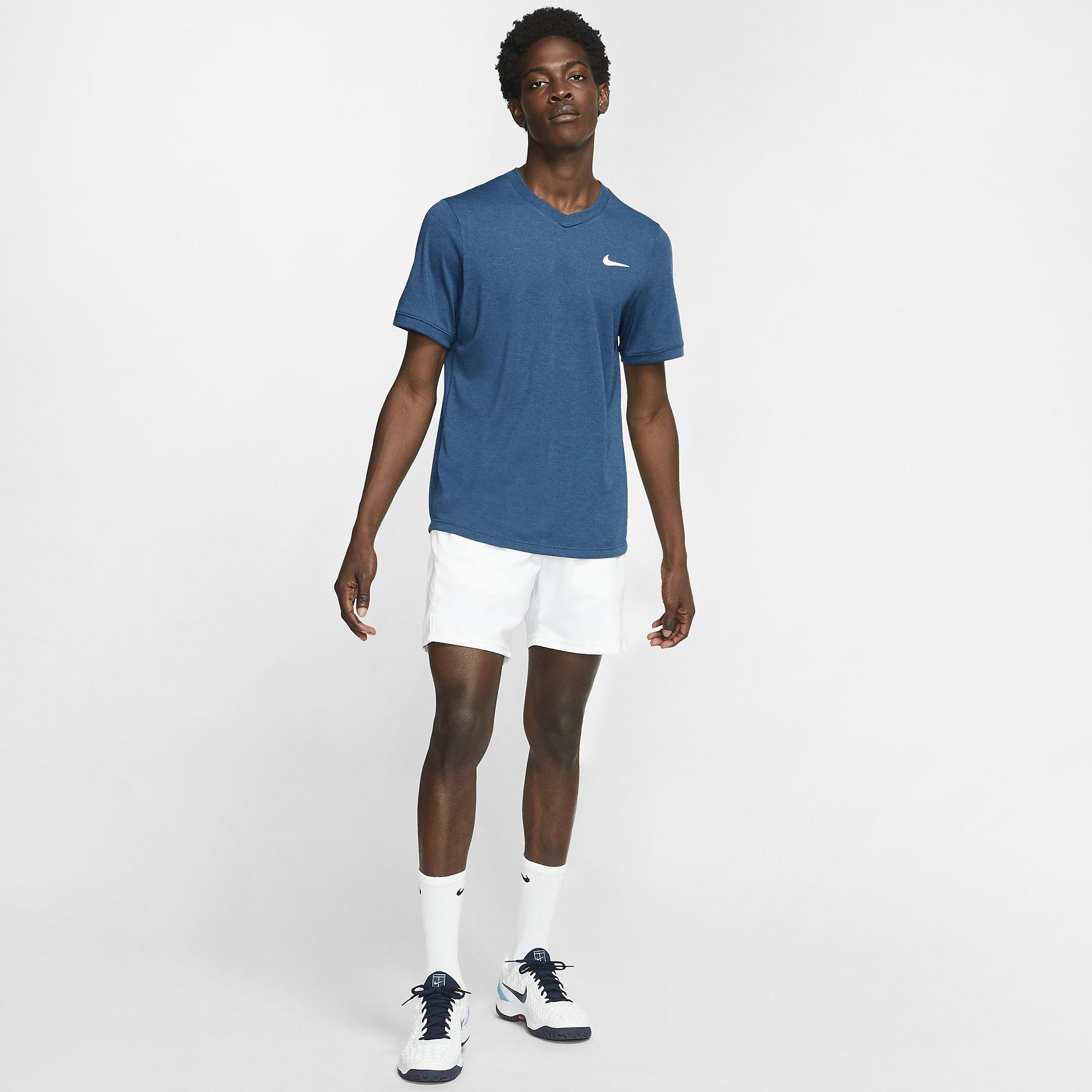 Nike Mens Dri-FIT Challenger Top - Valerian Blue - Tennisnuts.com