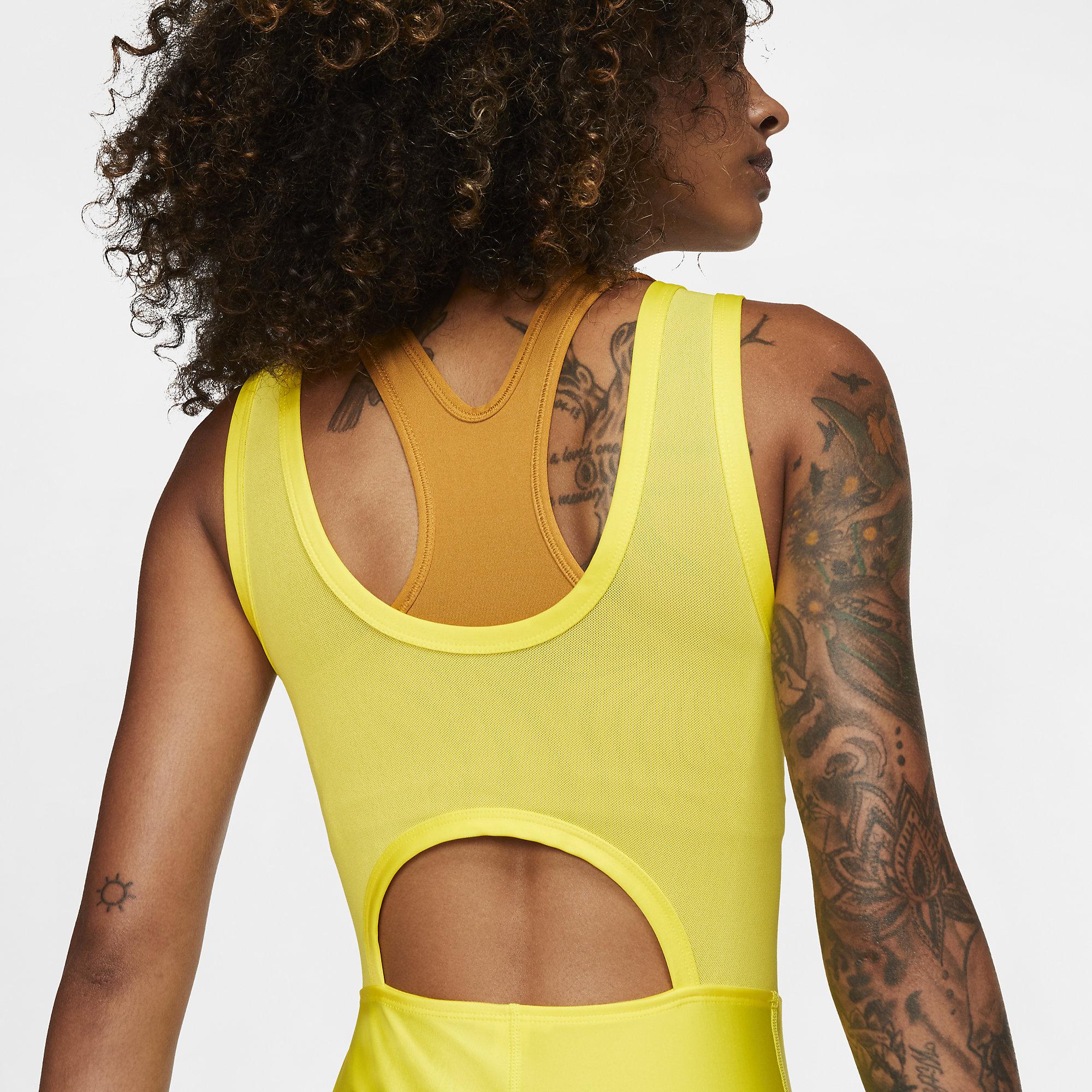 nike tennis bodysuit