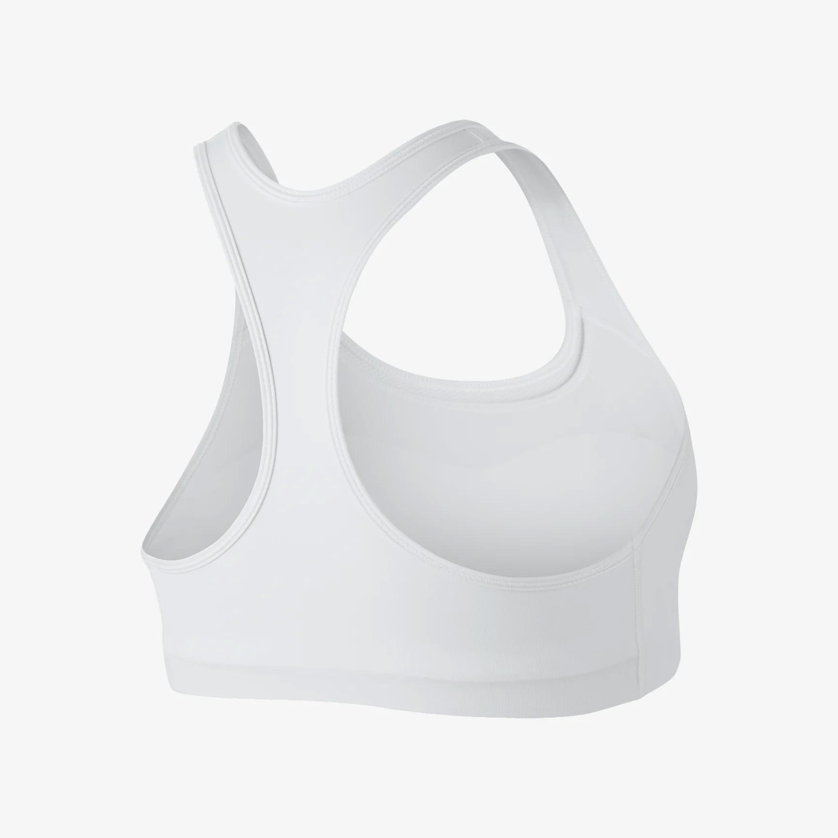 Nike Womens Swoosh Sports Bra White