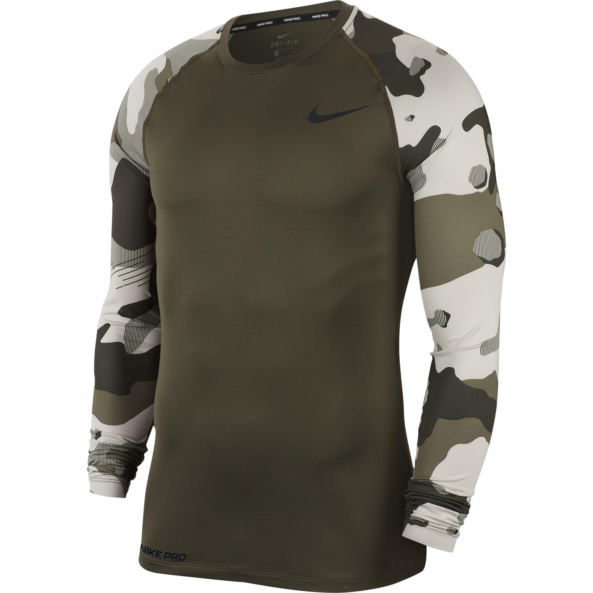nike camo top mens