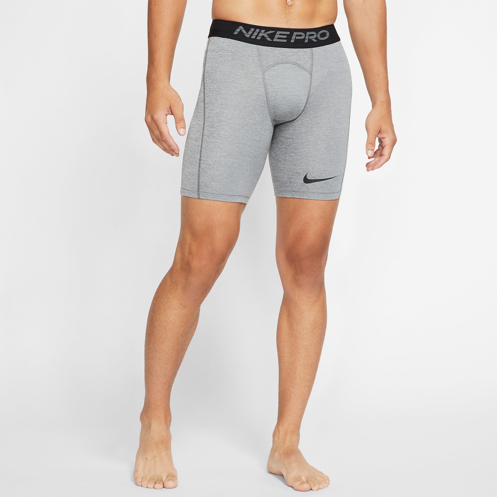 Nike Mens Pro Shorts - Smoke Grey - Tennisnuts.com