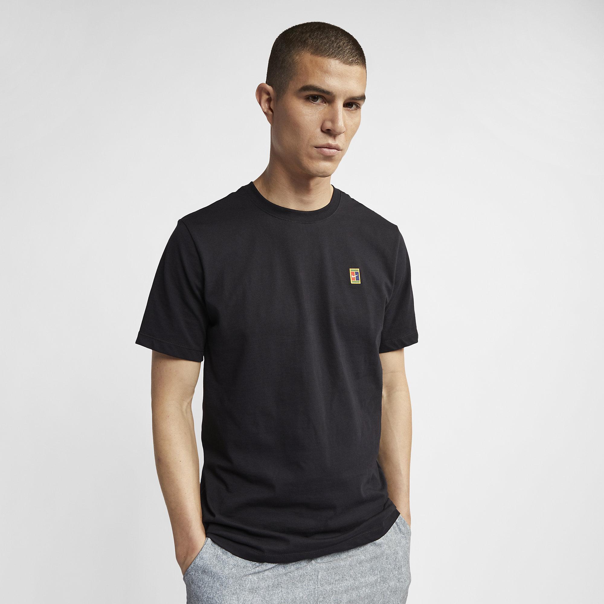 Nike Mens Tennis TShirt Black