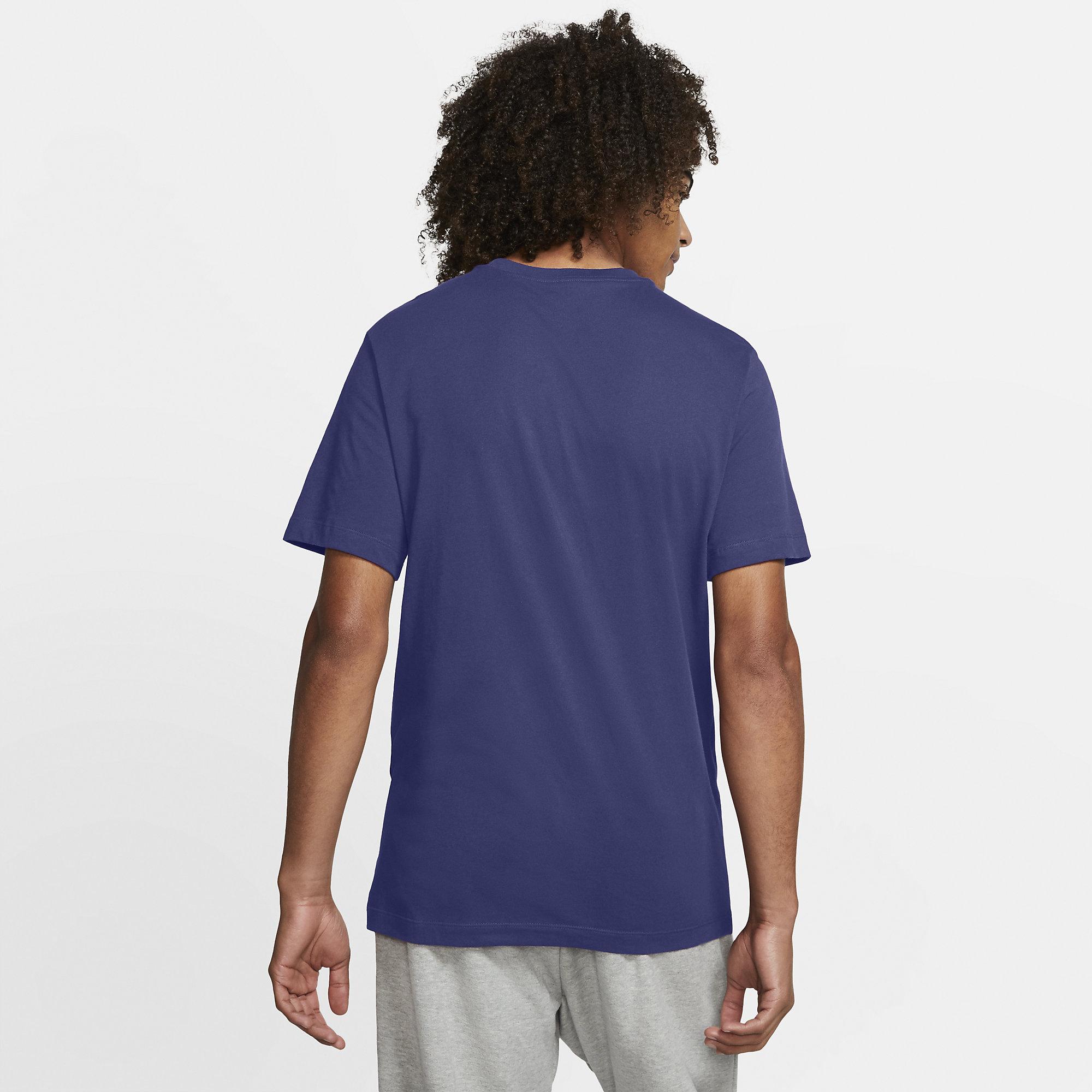 Nike Mens Tennis T-Shirt - Dark Purple Dust - Tennisnuts.com