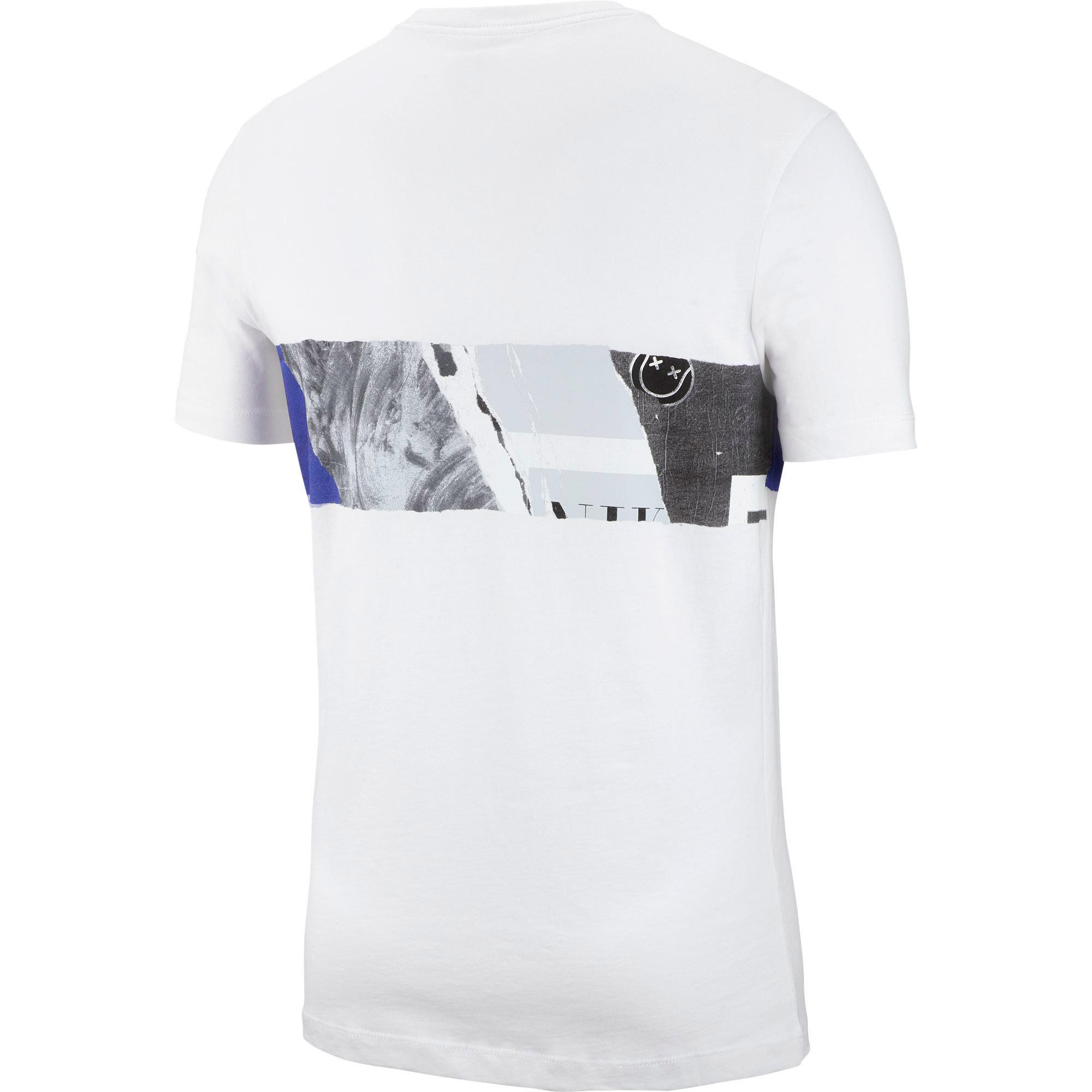 Nike Mens Graphic Tennis TShirt White