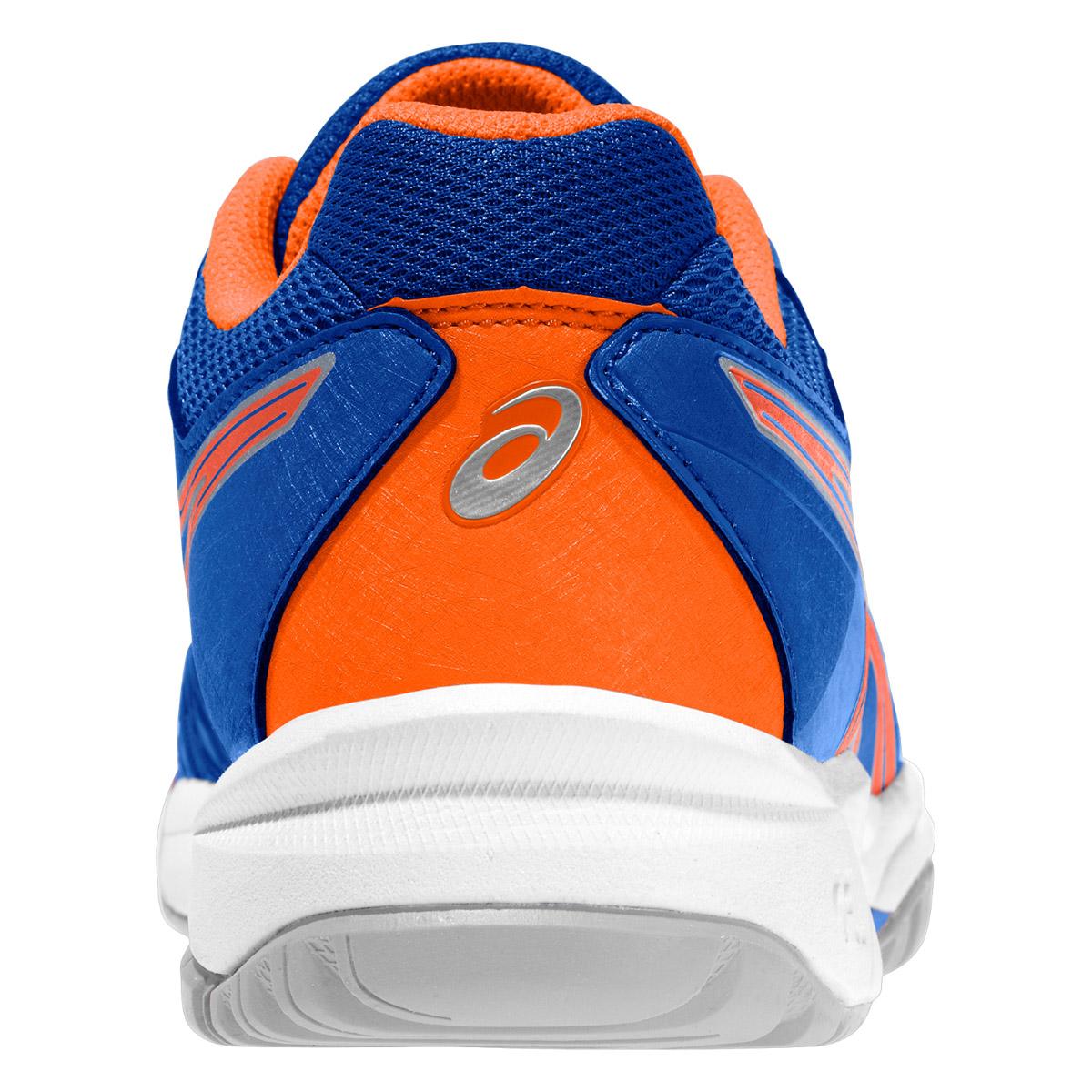 asics blue and orange shoes