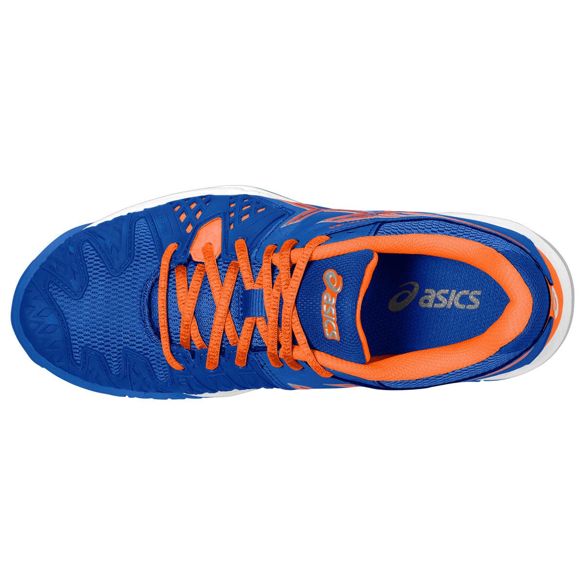 Asics Gel Resolution Gs Blue Silver Junior Shoes Asics Gel Resolution Gs Blue Silver Junior Shoes