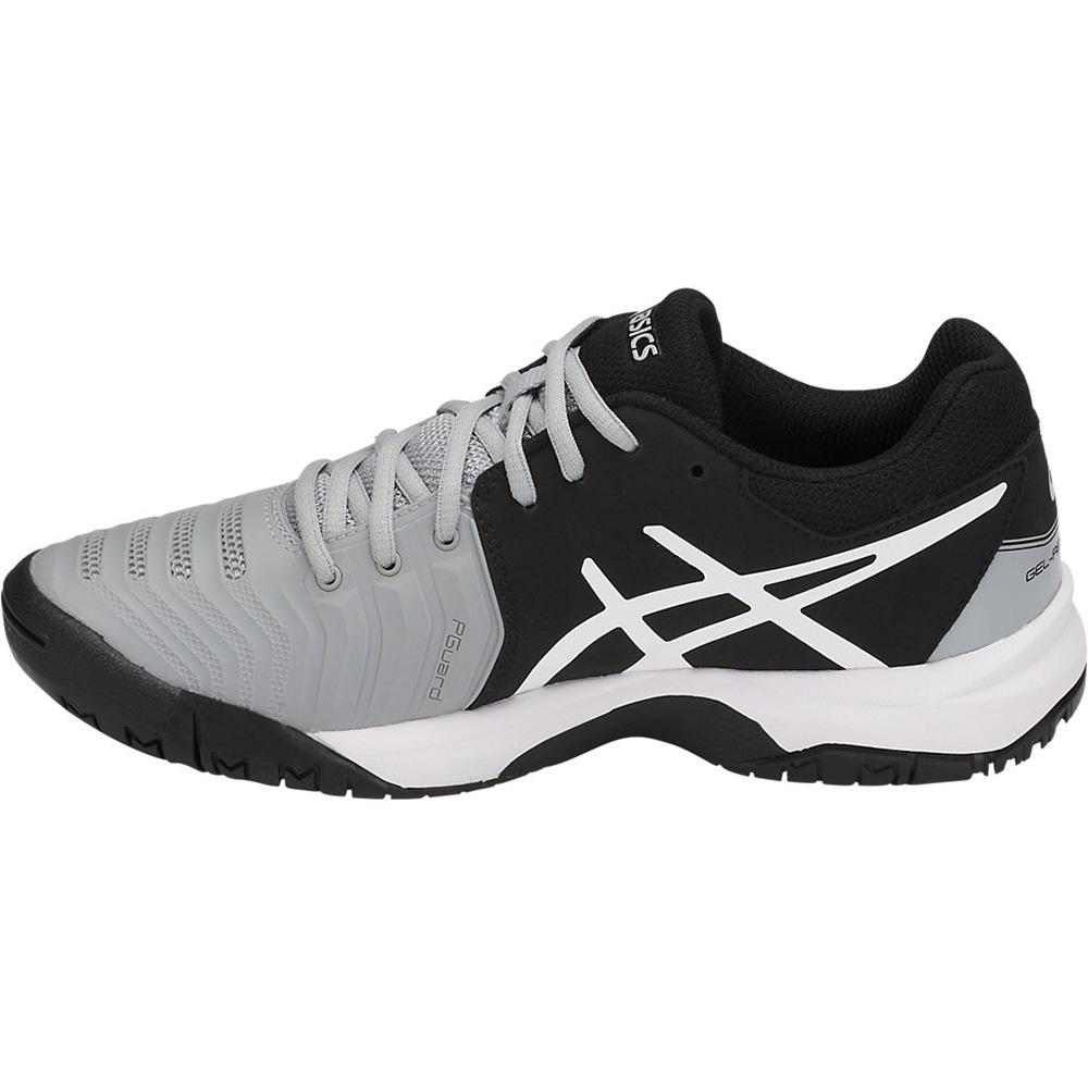Asics Kids GEL-Resolution 7 GS Tennis Shoes - Mild Grey/Black/White ...