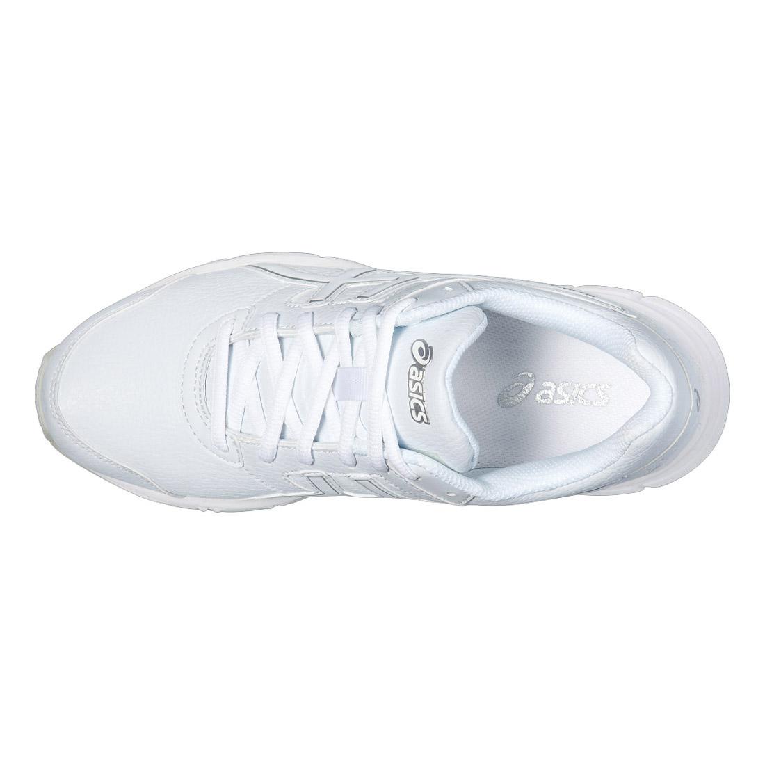 Asics Kids GEL-Galaxy 8 GS Running Shoes - White - Tennisnuts.com