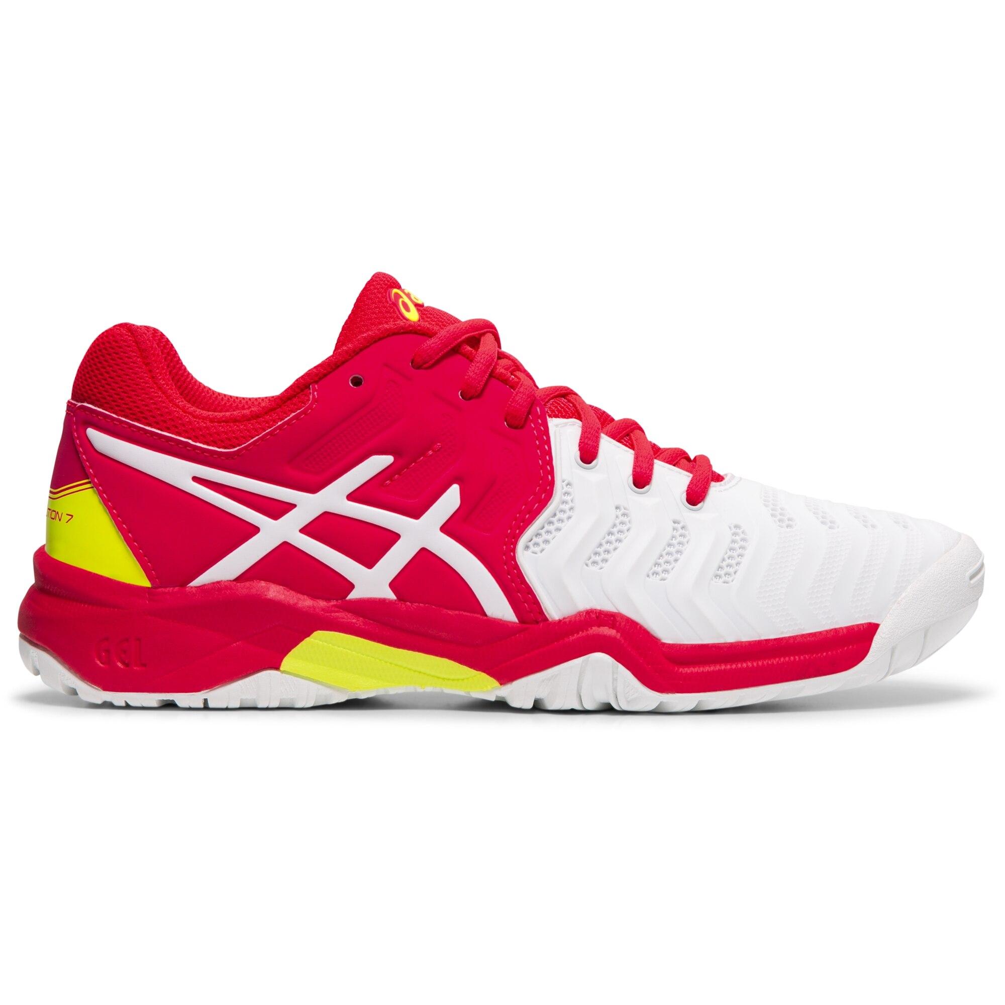 asics shoes kids white