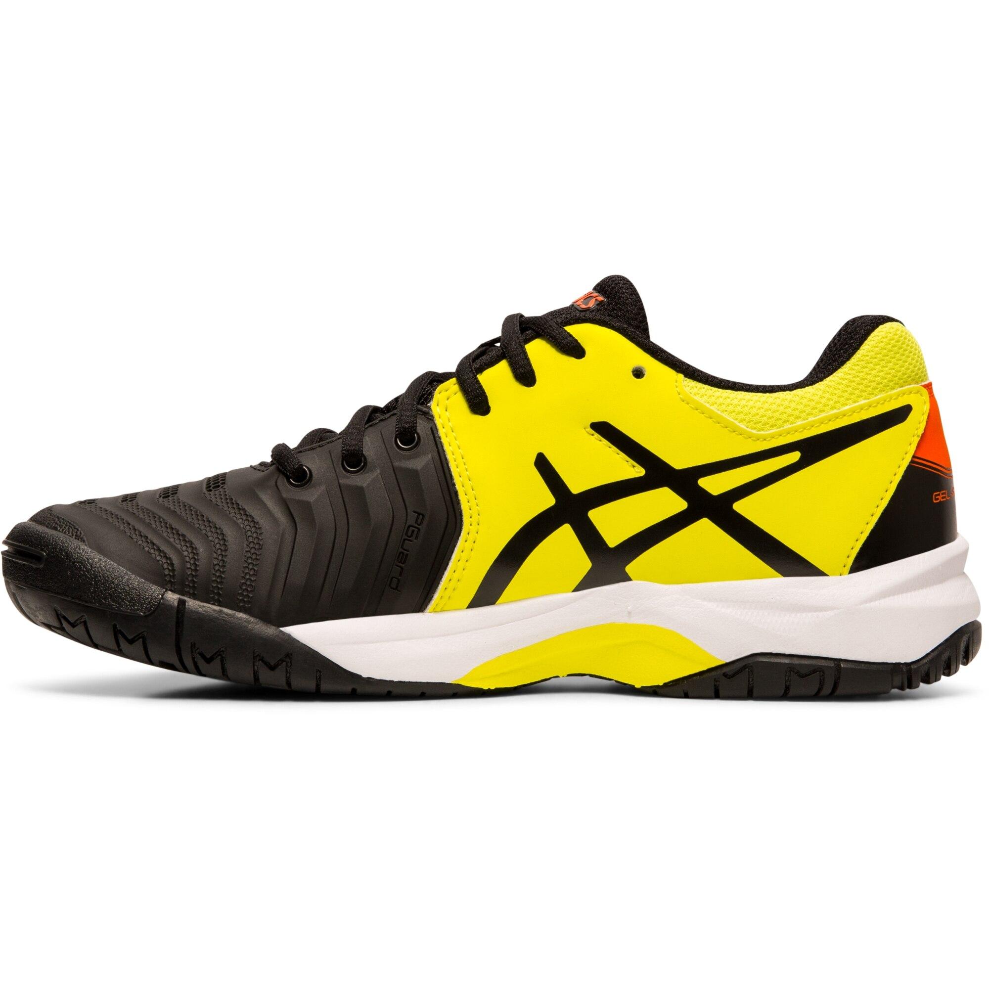 asics gel resolution 7 gs junior tennis shoe