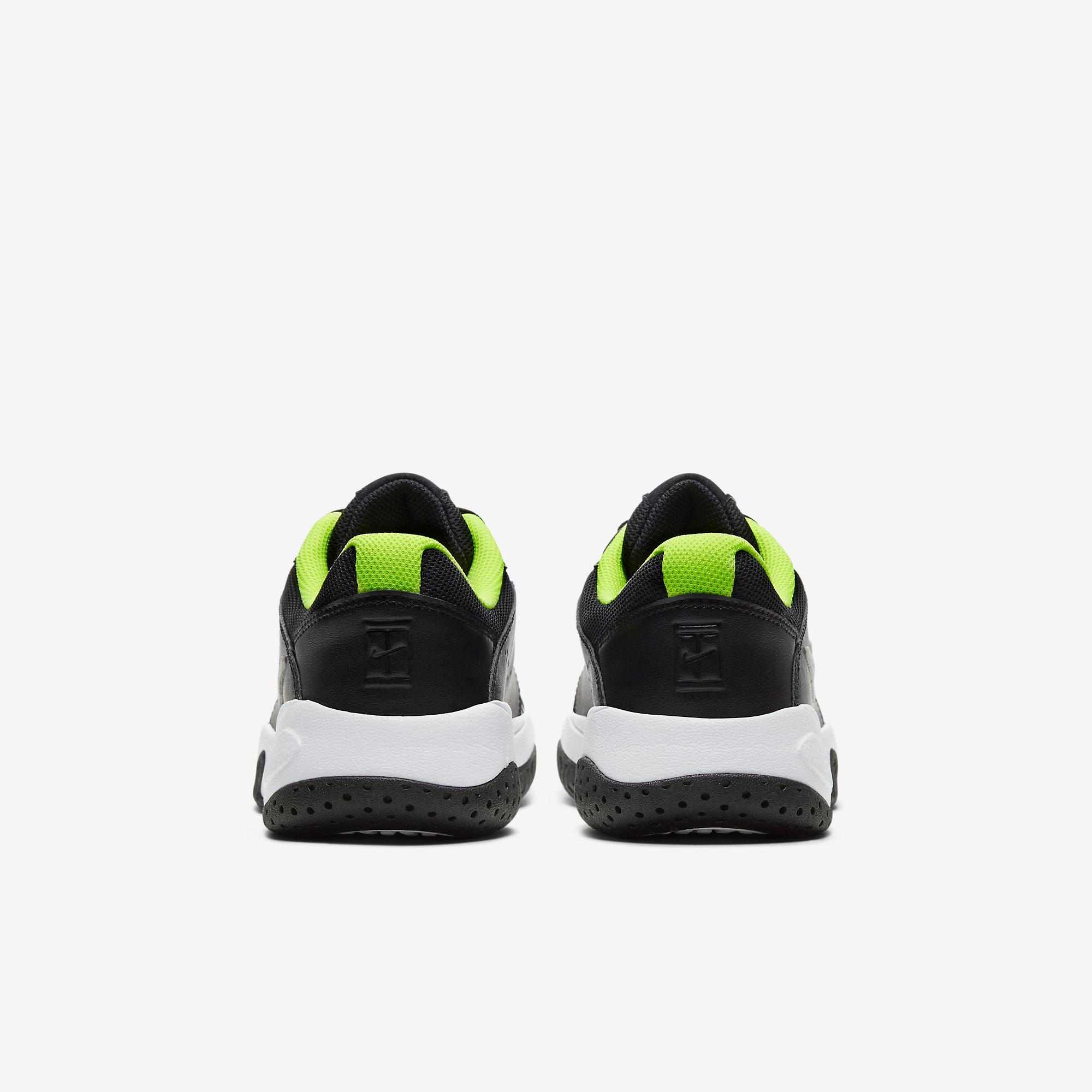 Nike Kids Lite 2 Tennis Shoes Black/Volt