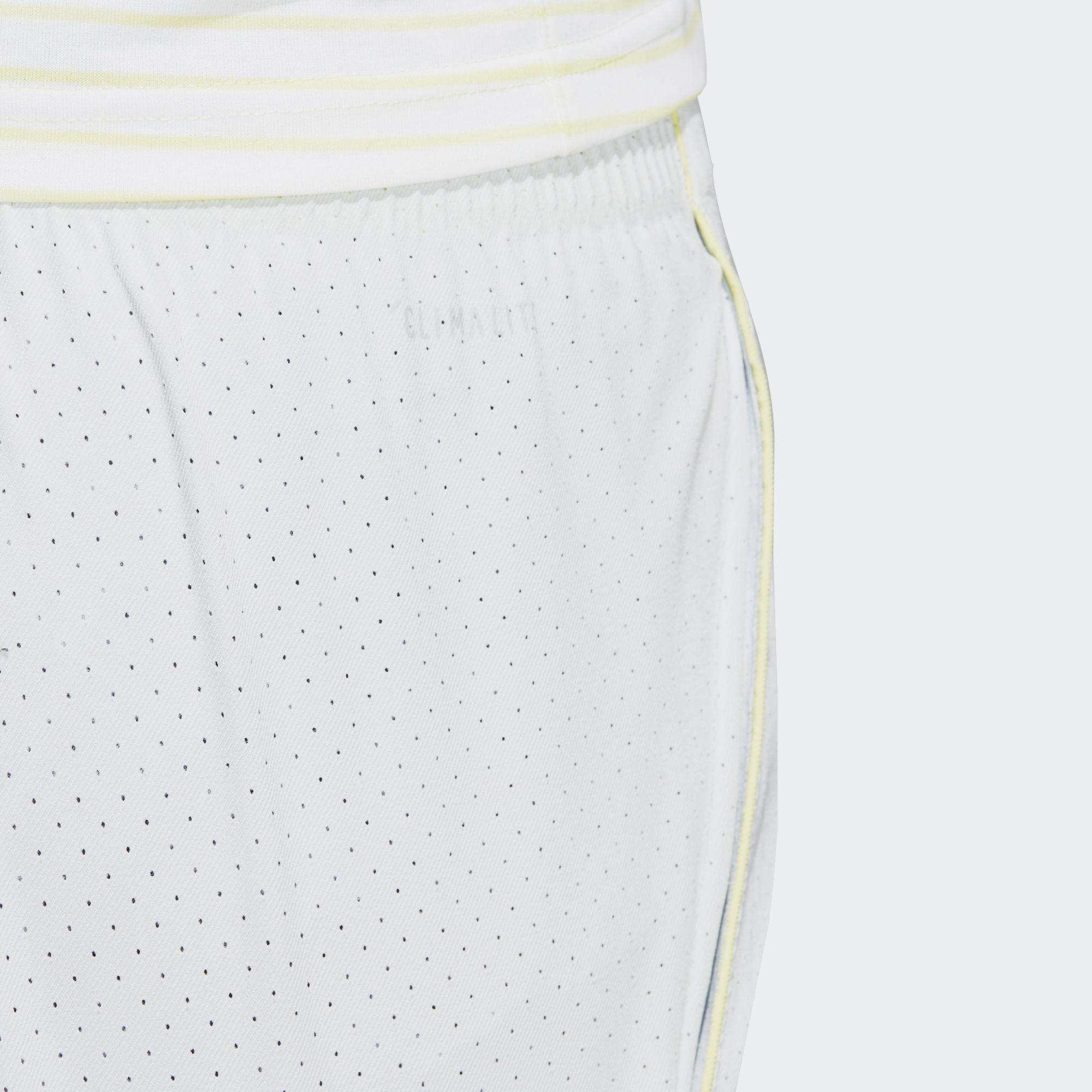Adidas Mens Melbourne Tennis Shorts Blue Tint/White