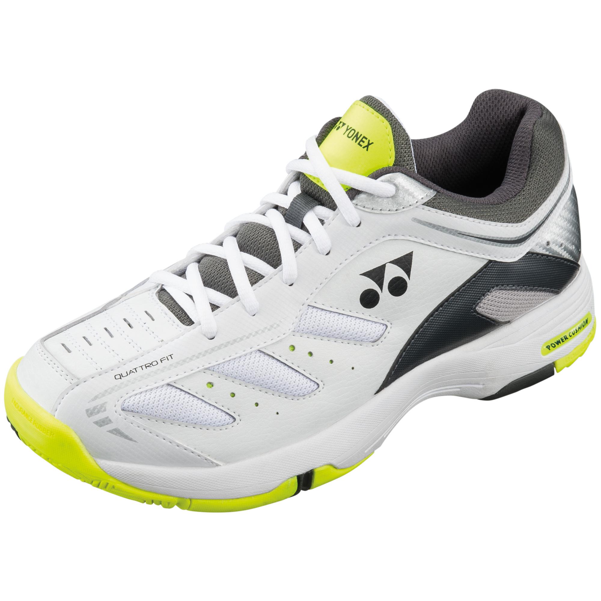 Yonex Mens SHT Cefiro AllCourt Tennis Shoes White/Yellow