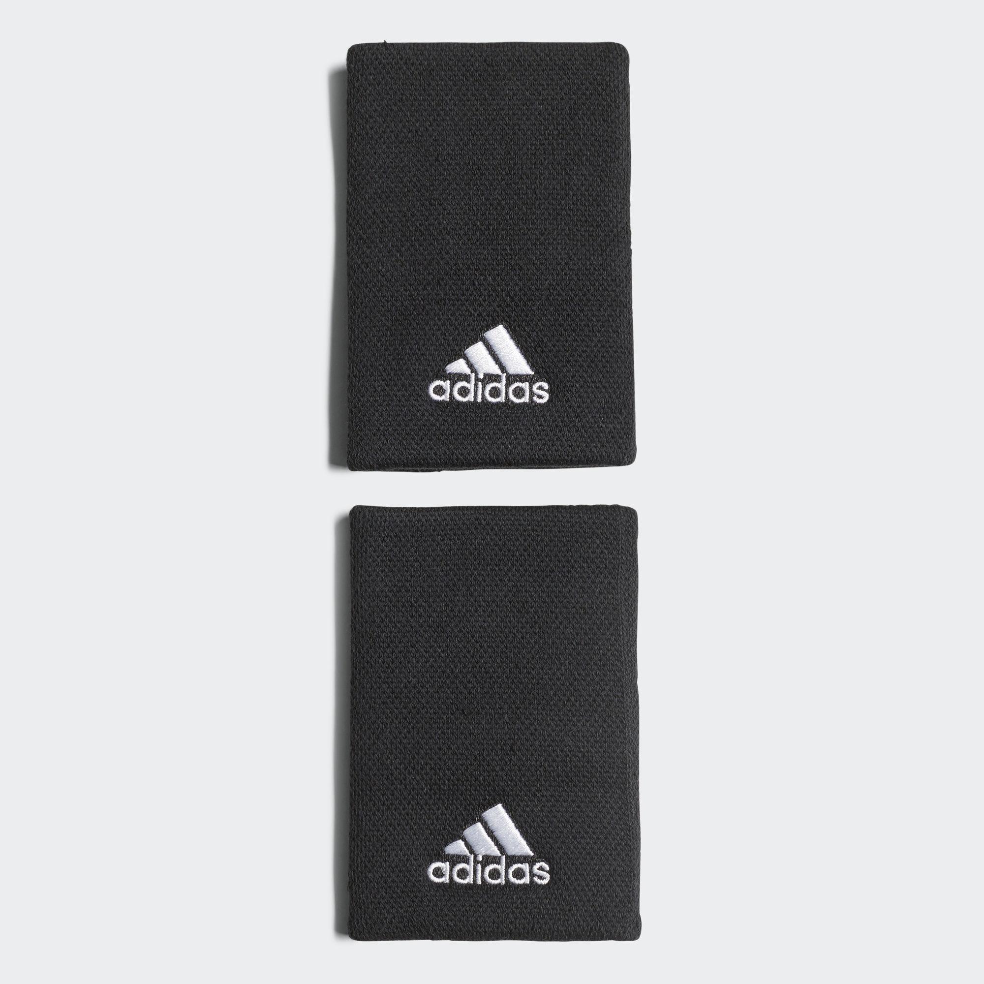 Adidas Tennis Large Wristbands Black/White