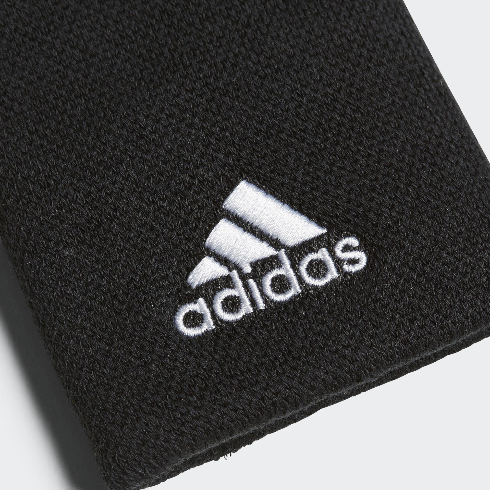 Adidas Tennis Large Wristbands Black/White