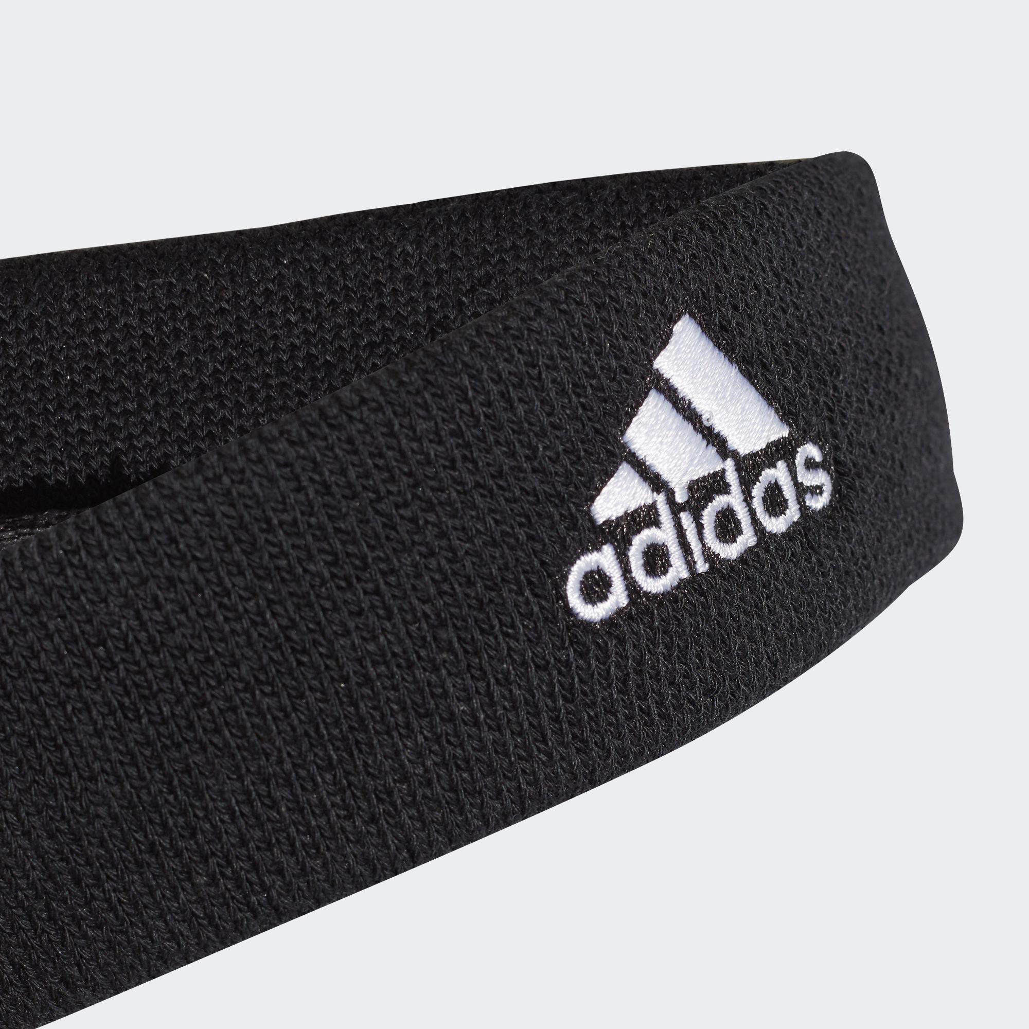 Adidas Adult Tennis Headband - Black - Tennisnuts.com