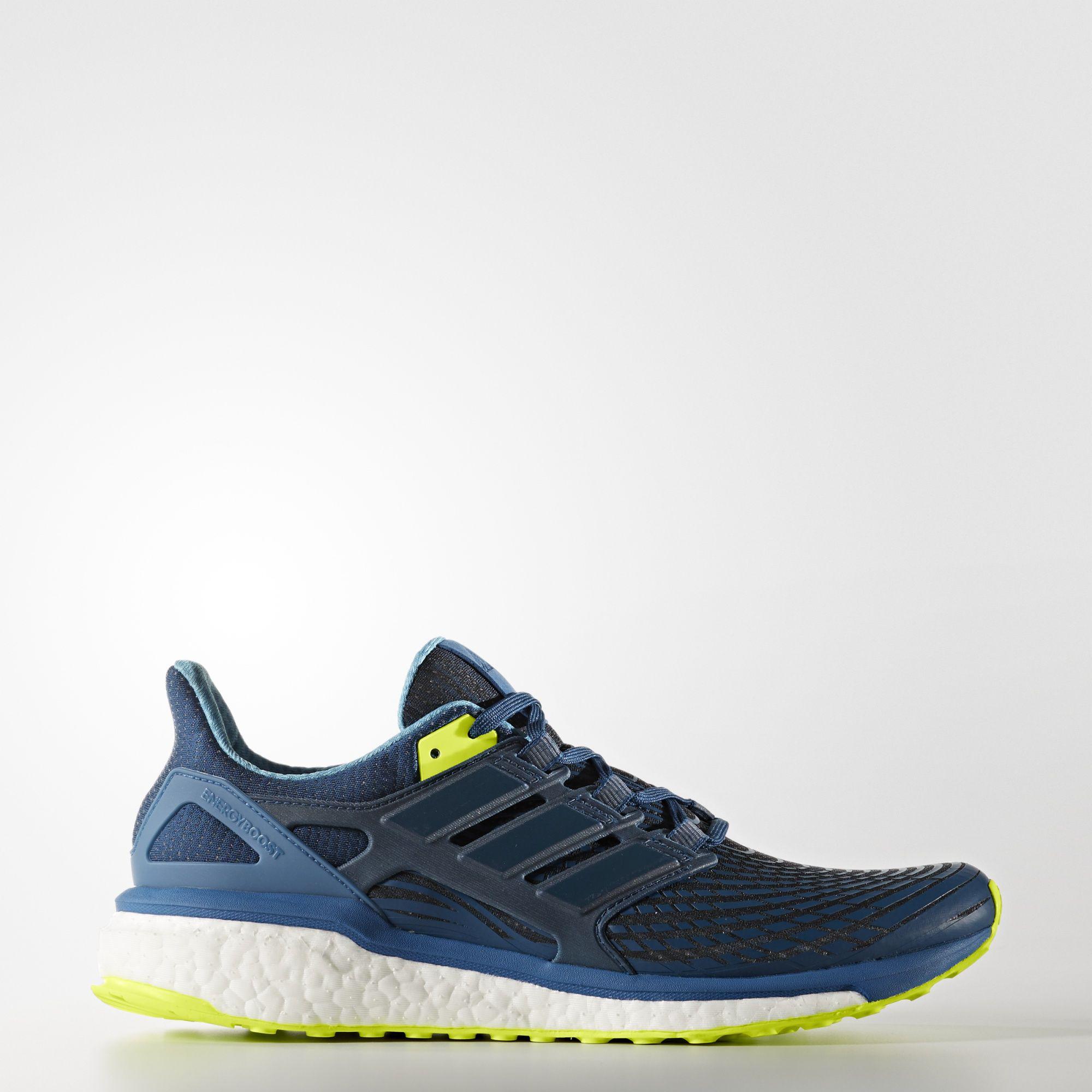 adidas men's energy boost running shoes  yellow
