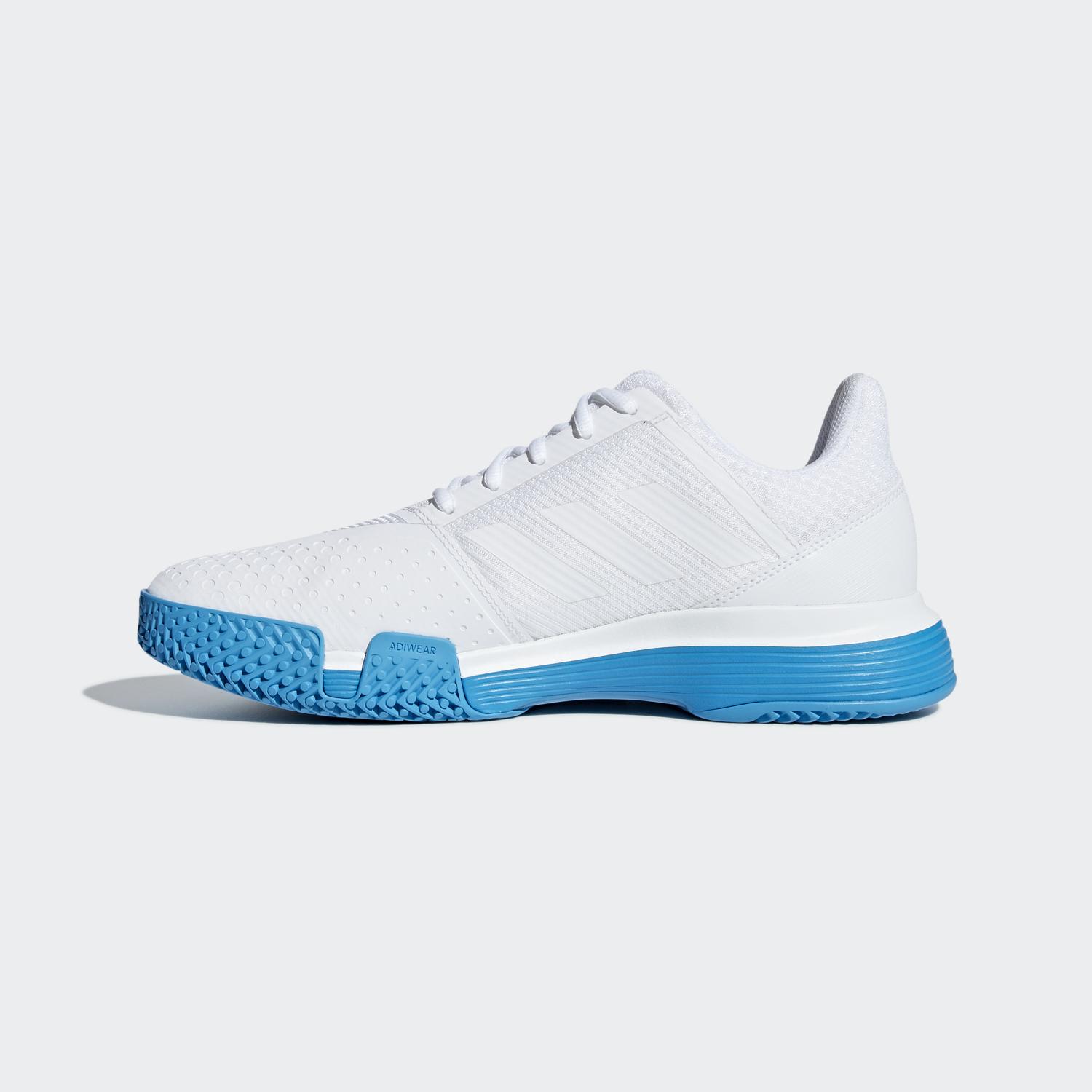 white and turquoise adidas