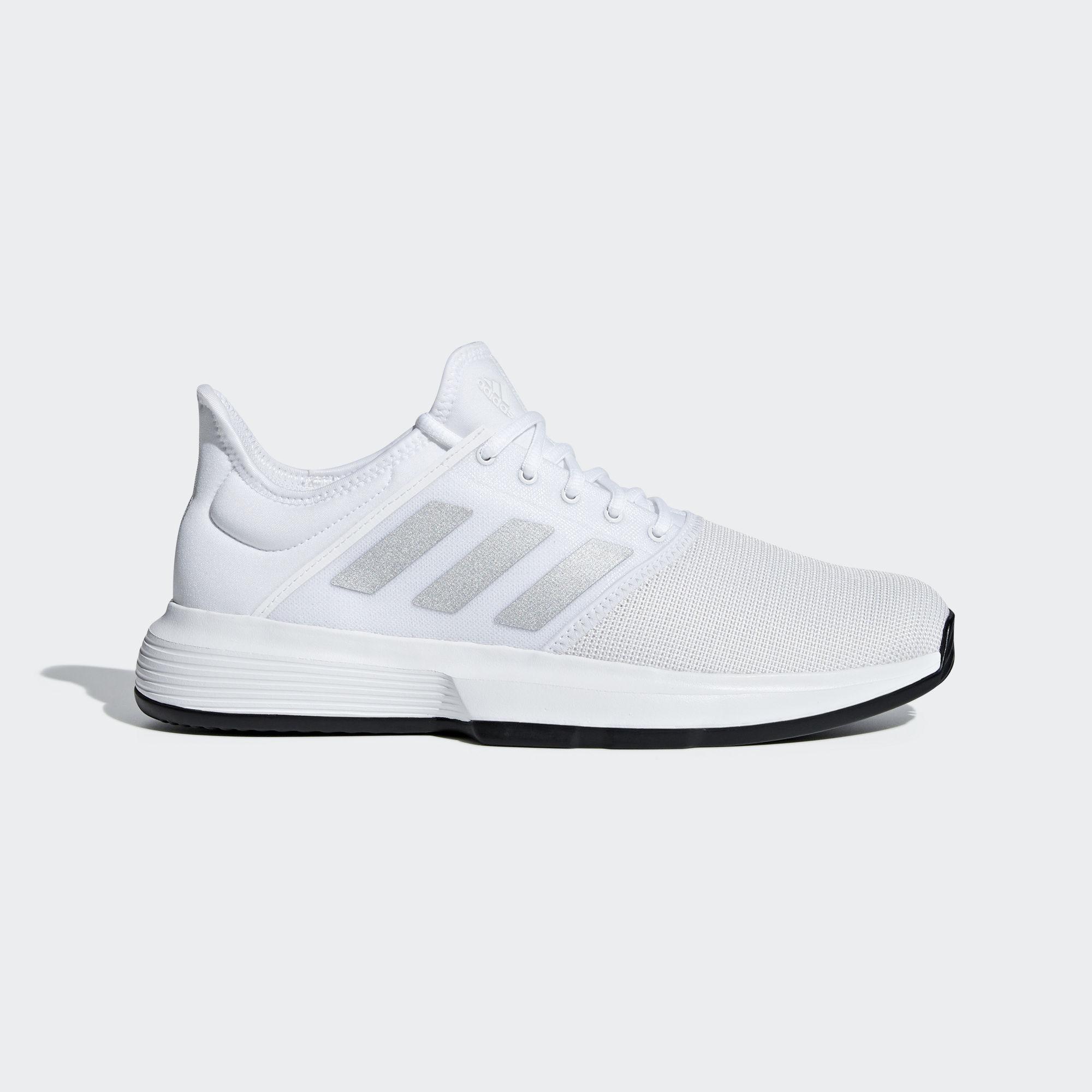 adidas game court white