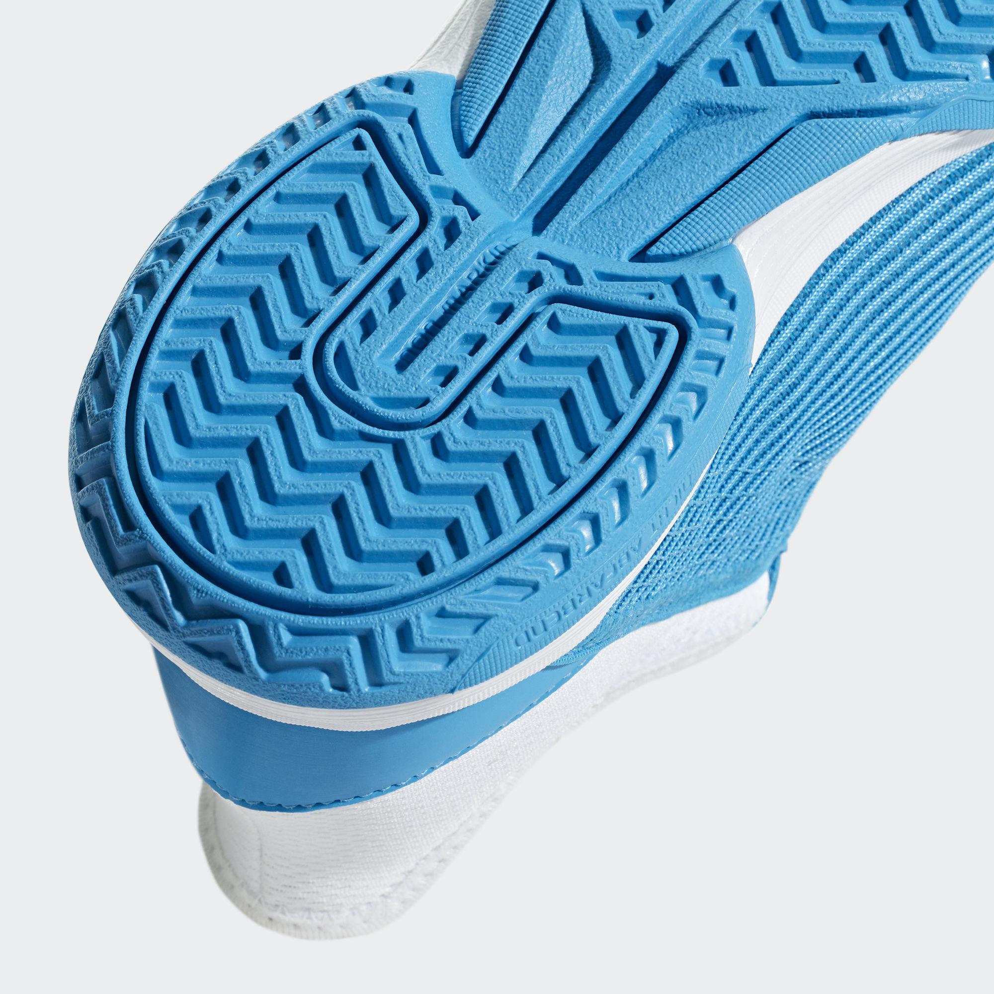 Adidas Kids Adizero Club Tennis Shoes Blue/White