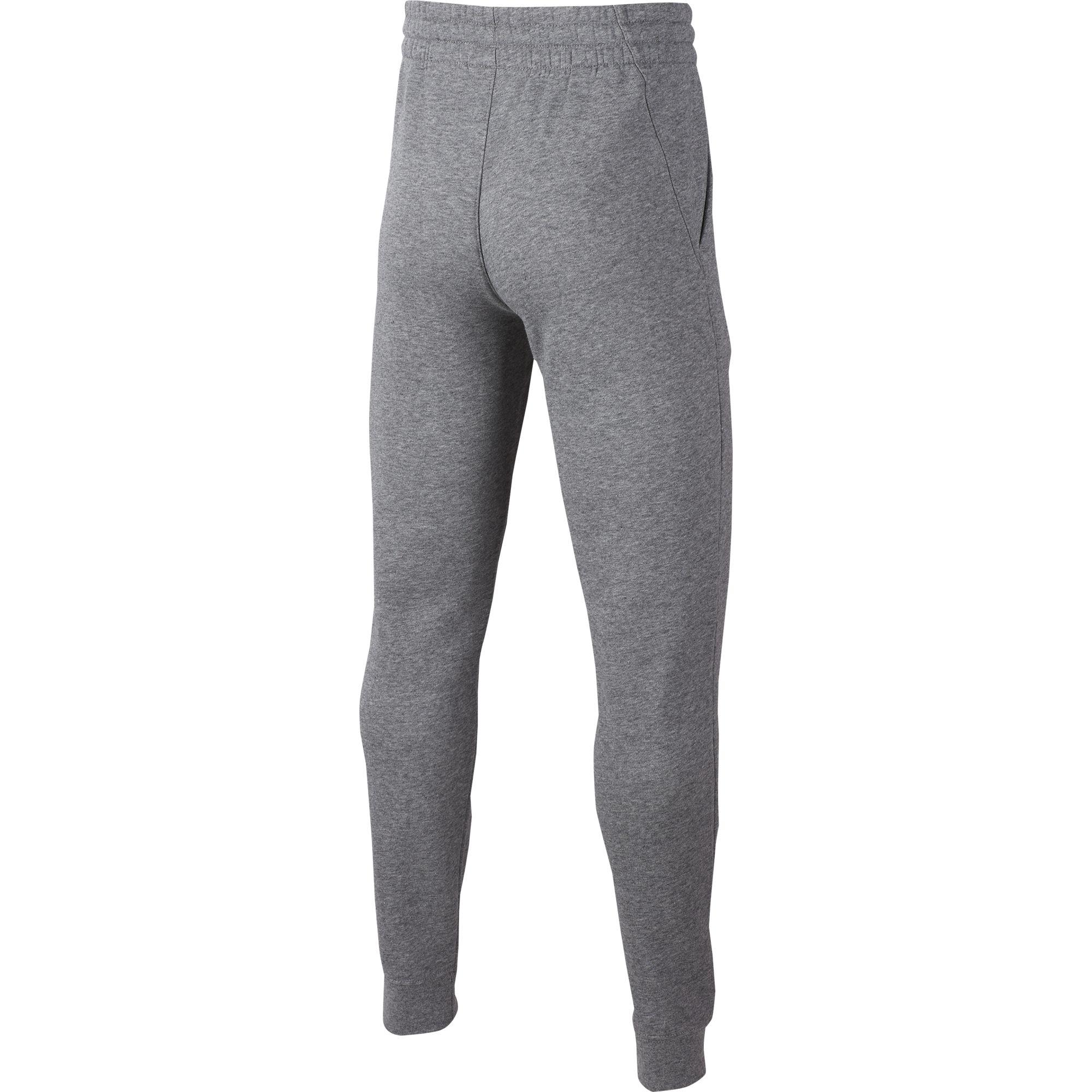 Nike Kids Sportswear Club Fleece Pants - Carbon Heather/Cool Grey ...