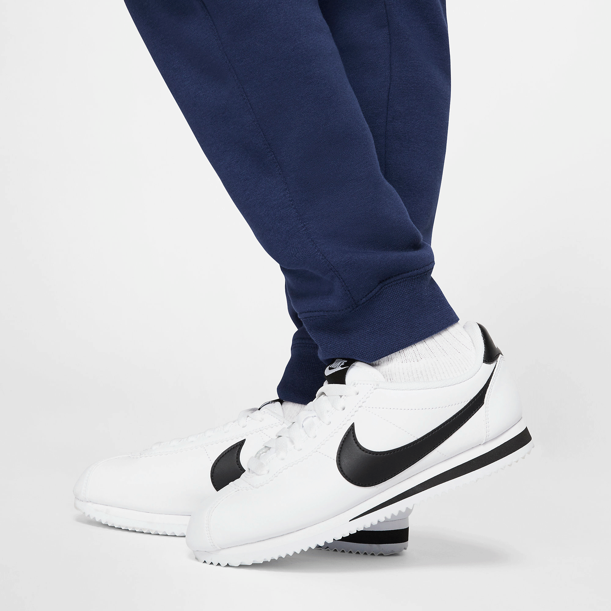 blue nike joggers men