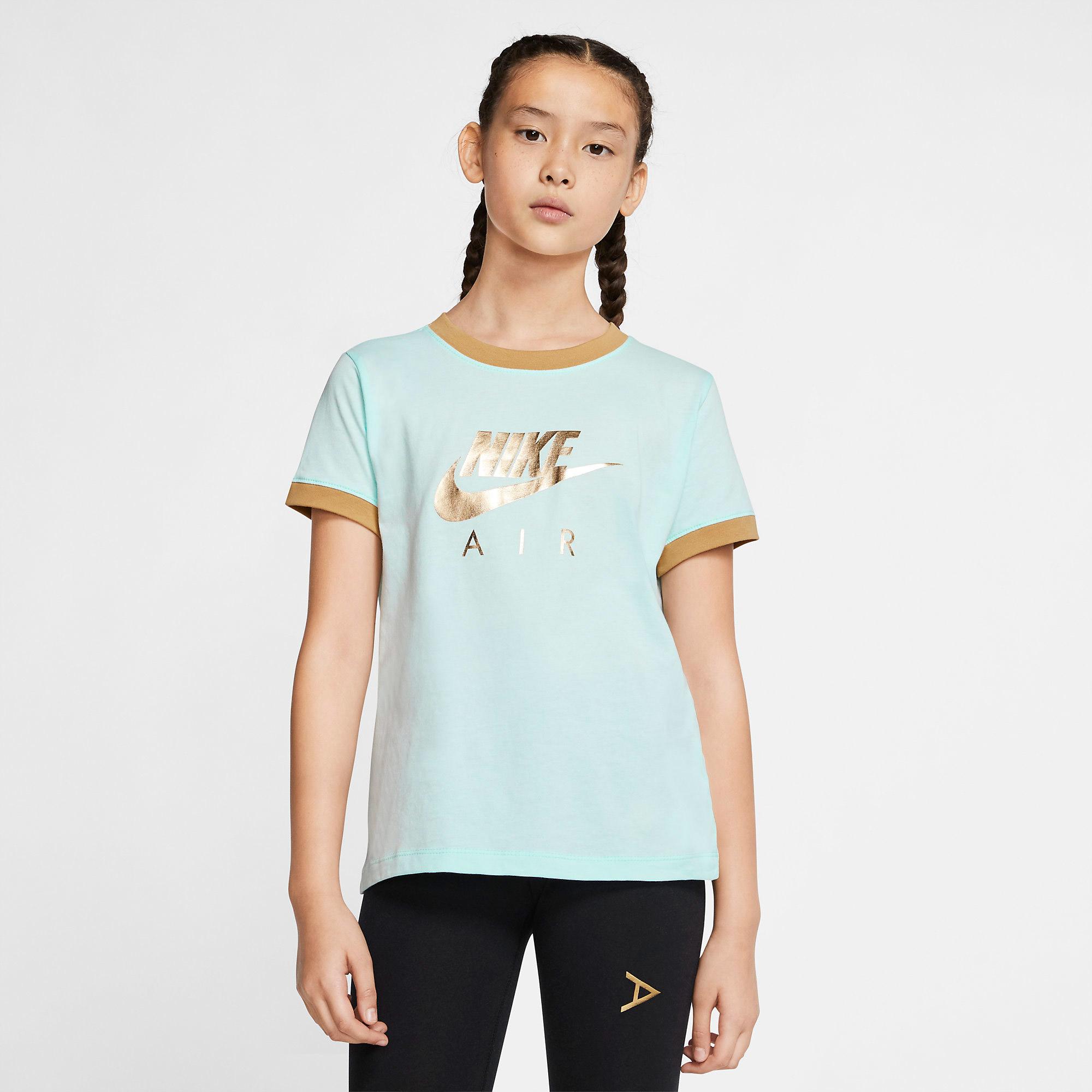 Nike Air Girls T-Shirt Teal Tint - Tennisnuts.com
