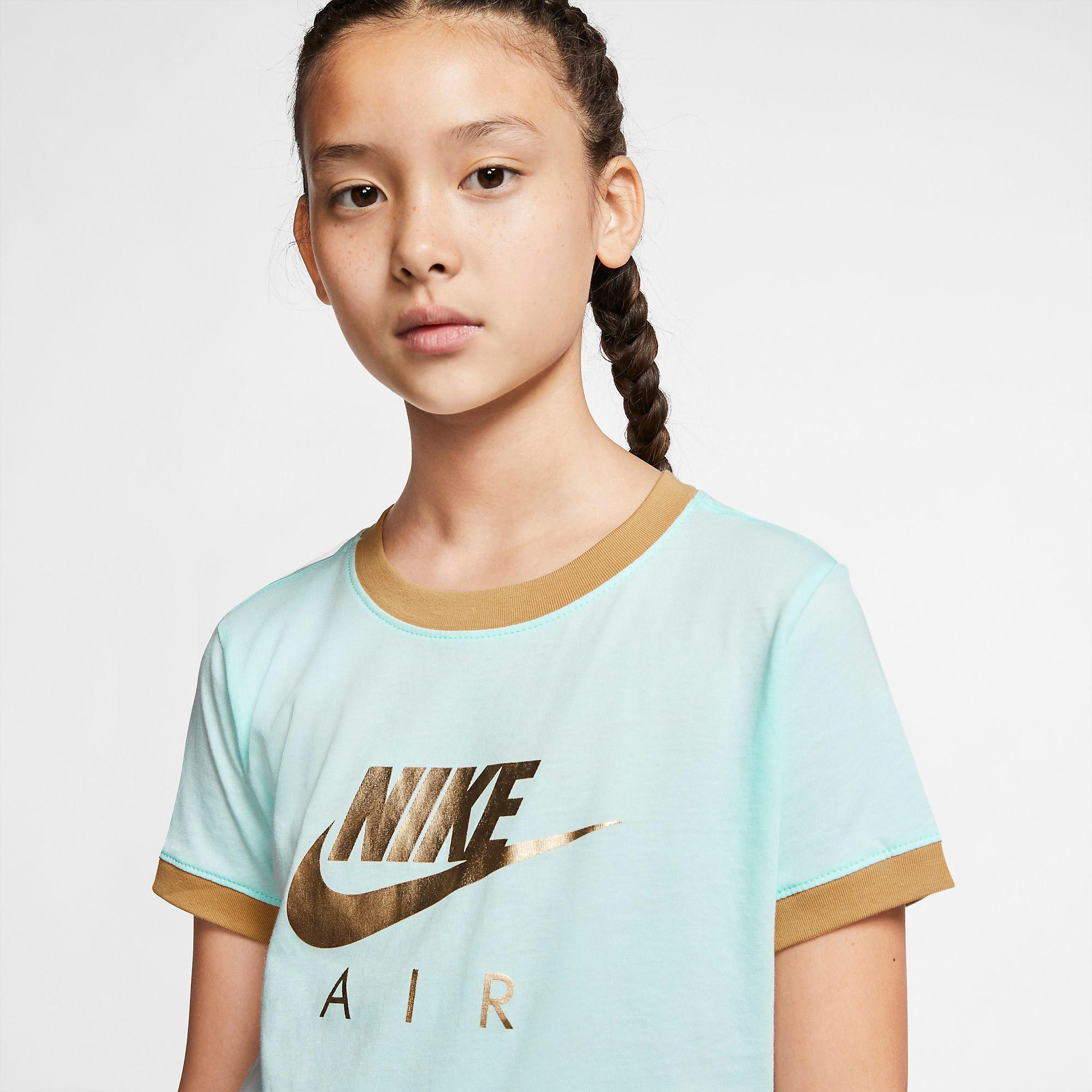Nike Air Girls T-Shirt - Teal Tint - Tennisnuts.com