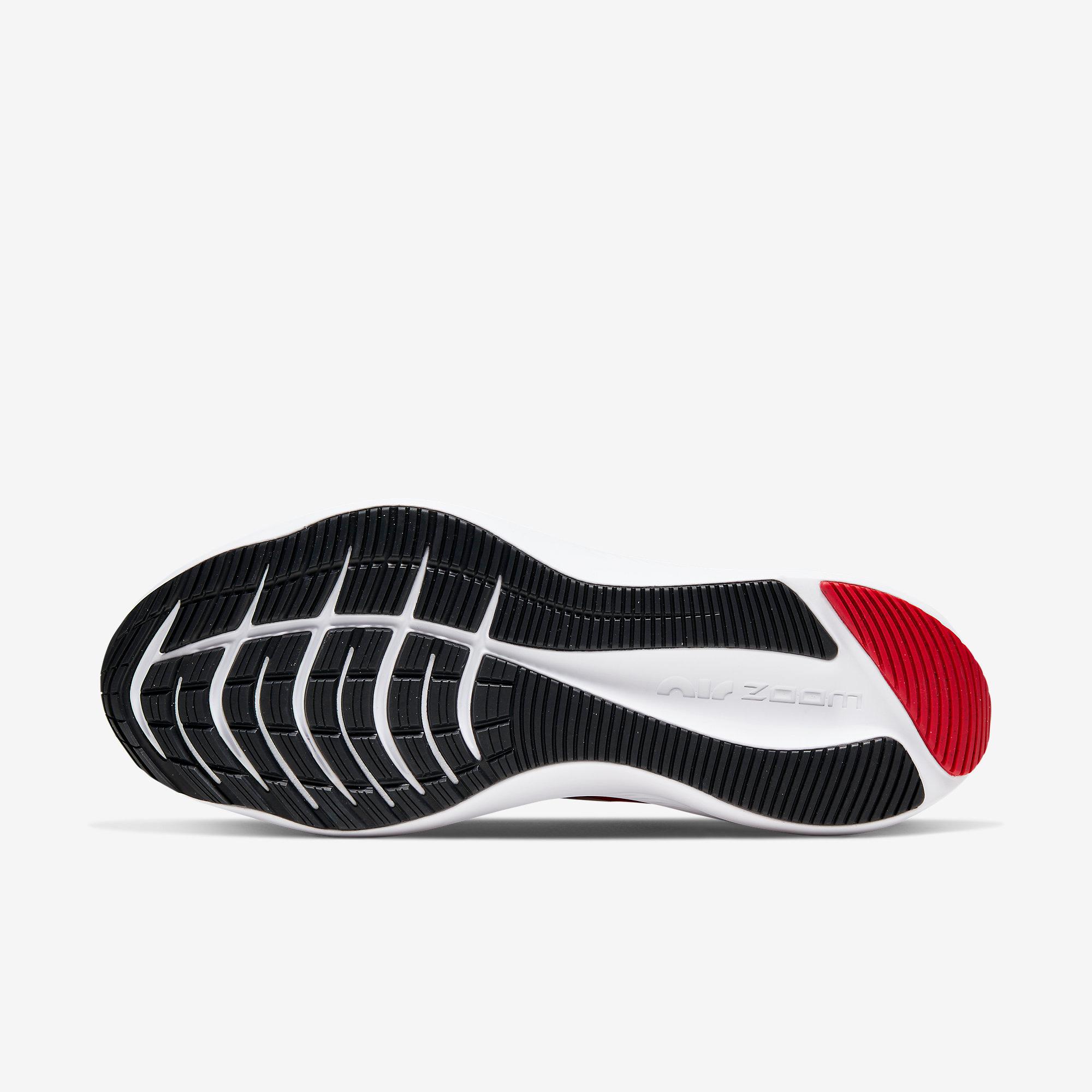 Nike Mens Air Zoom Winflow 7 Running Shoes - Red/Black - Tennisnuts.com