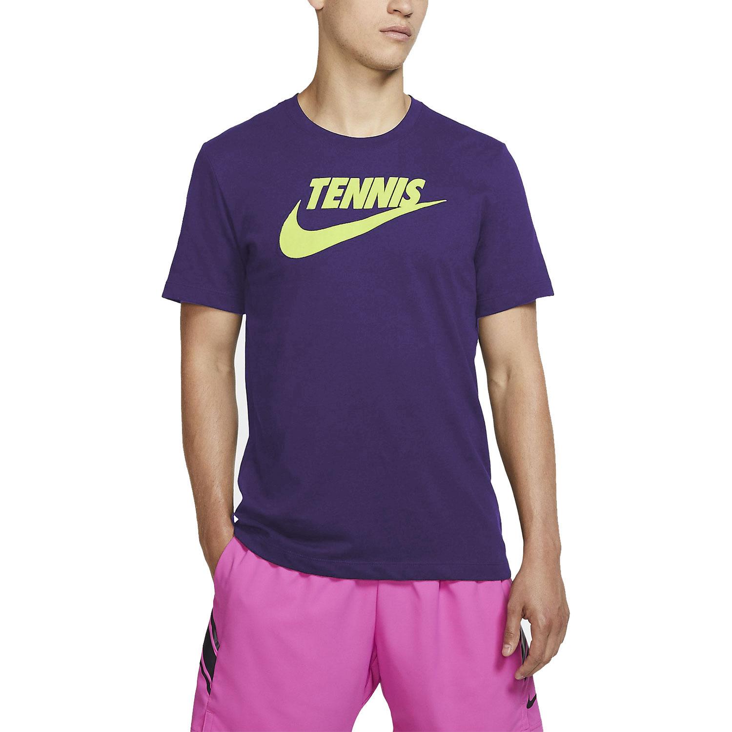 court purple nike shirt