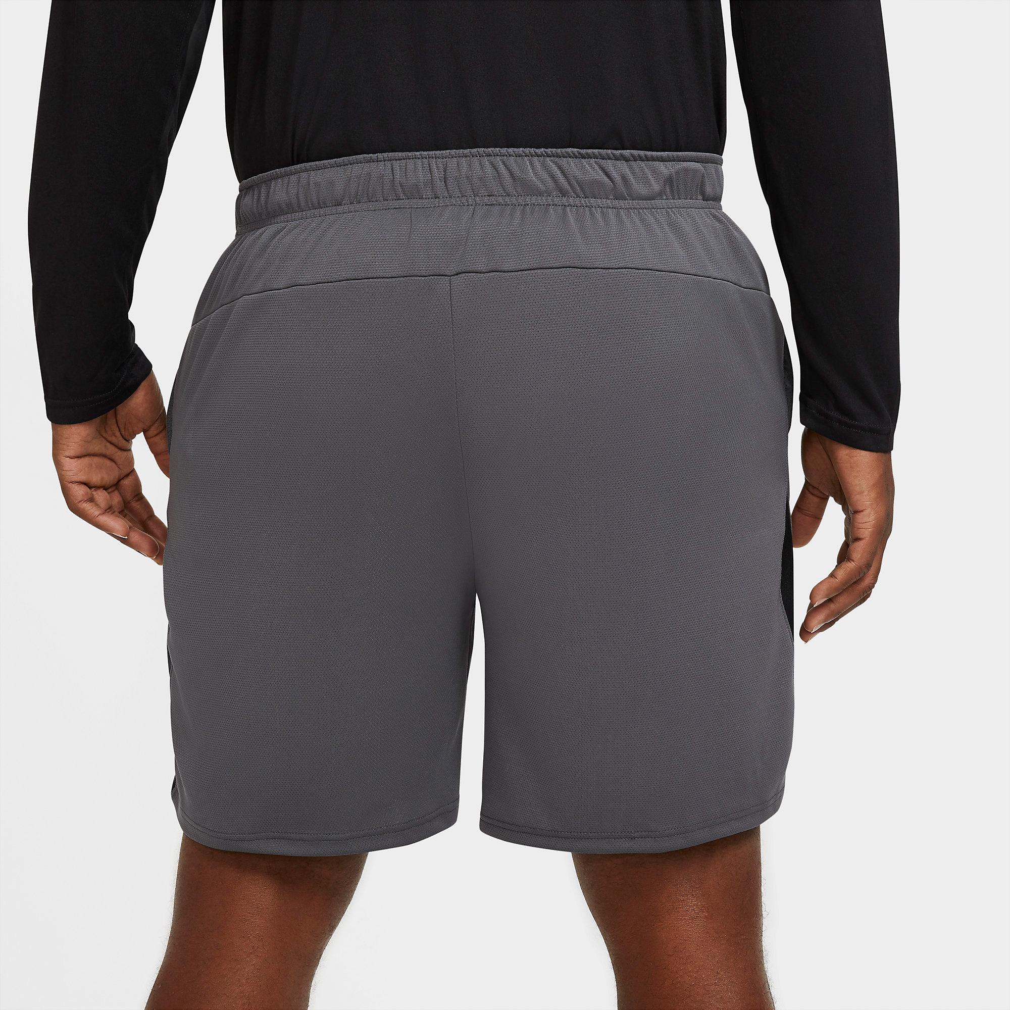 Nike Mens Dri-FIT 7 Inch Training Shorts - Iron Grey - Tennisnuts.com