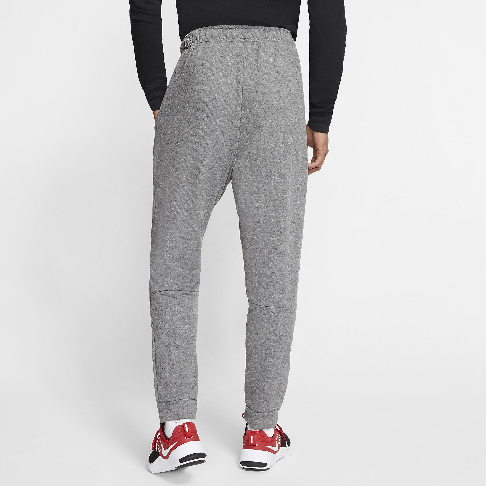 Nike Mens Dri-FIT Training Pant - Charcoal Heather - Tennisnuts.com