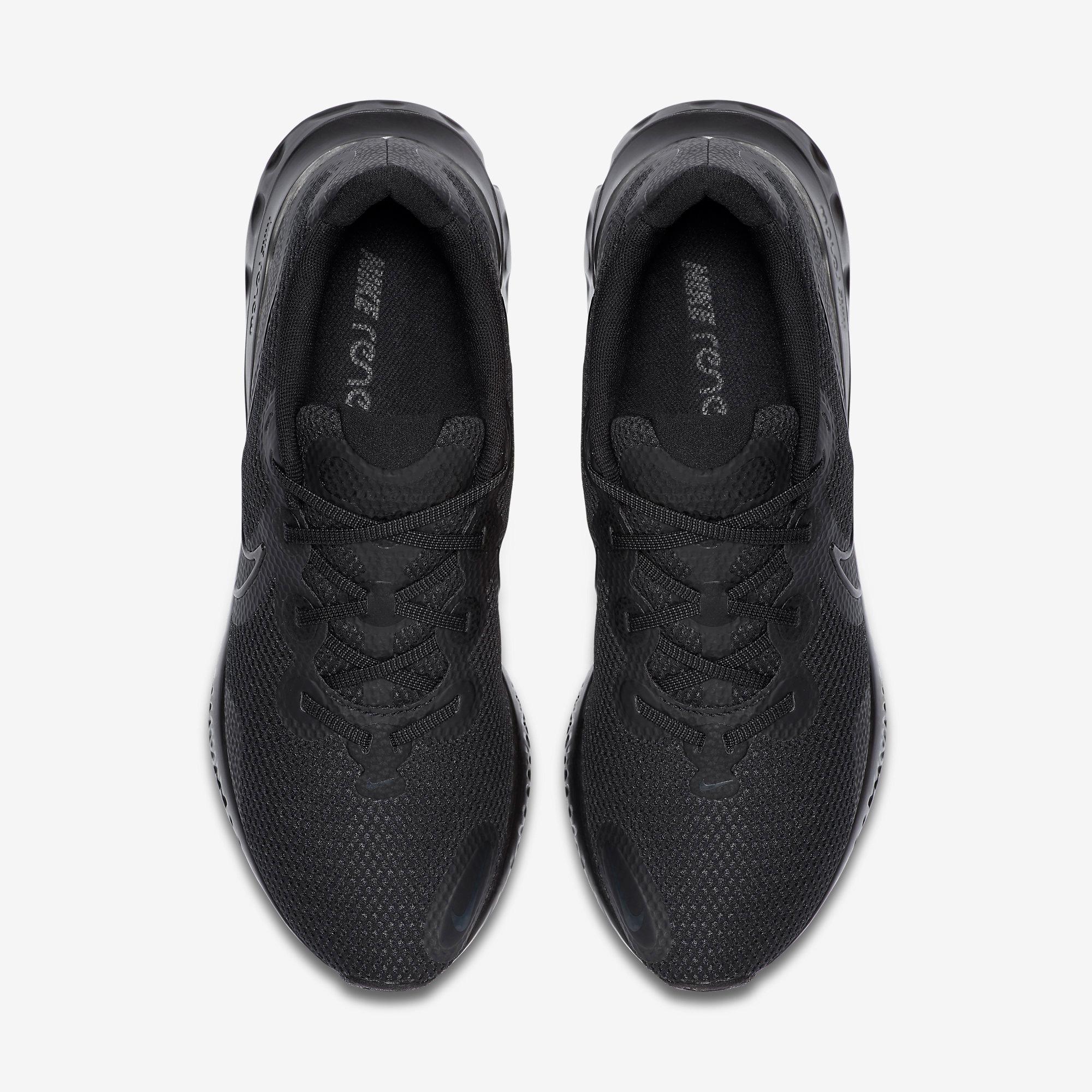 Nike Mens Renew Run Running Shoes - Black/Anthracite - Tennisnuts.com