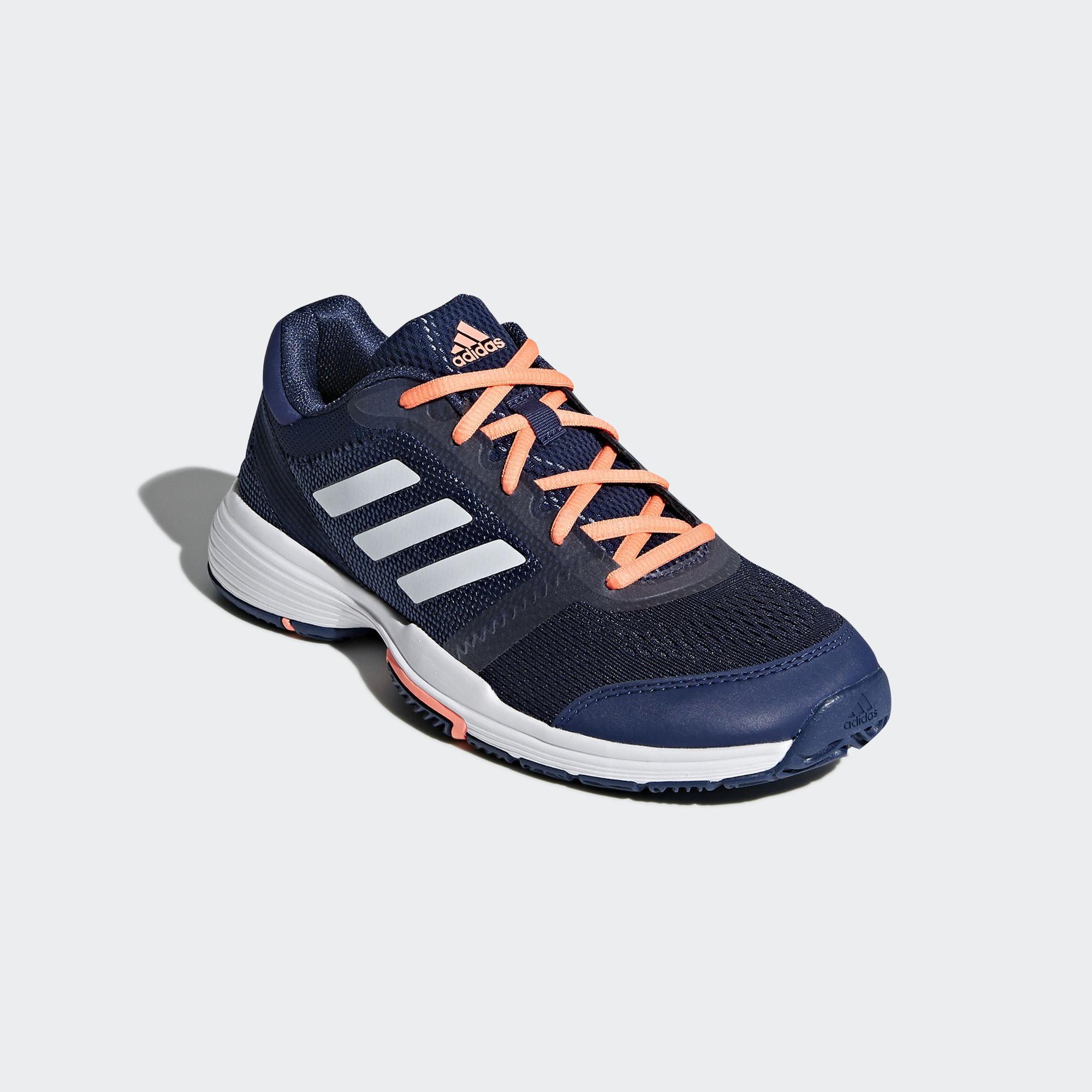 Adidas Womens Barricade Club Tennis Shoes - Indigo - Tennisnuts.com