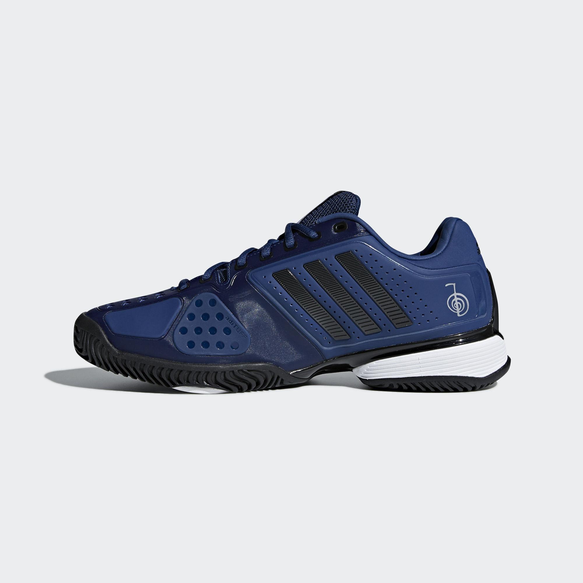 Adidas Mens Novak Pro Tennis Shoes  Blue  Tennisnuts.com
