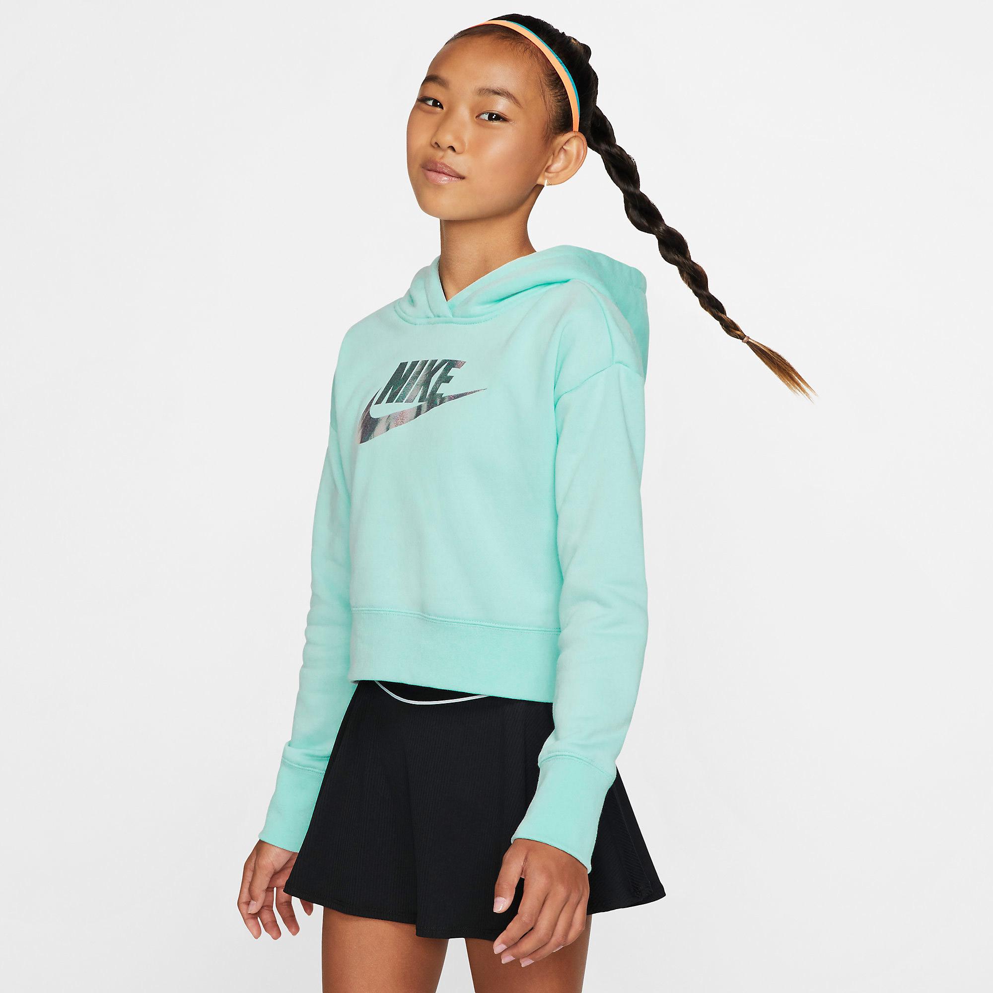 nike cropped sweat