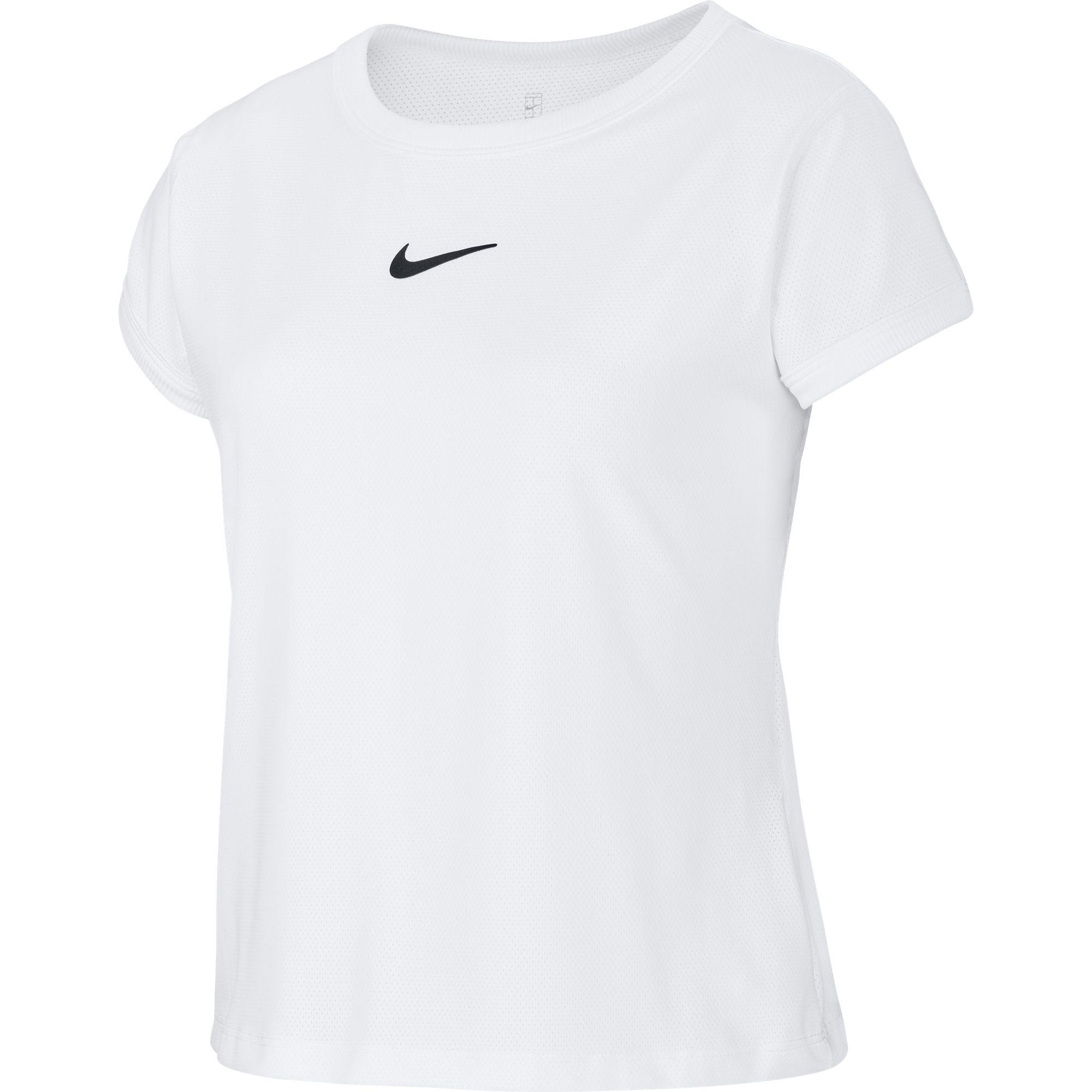 girls white nike top