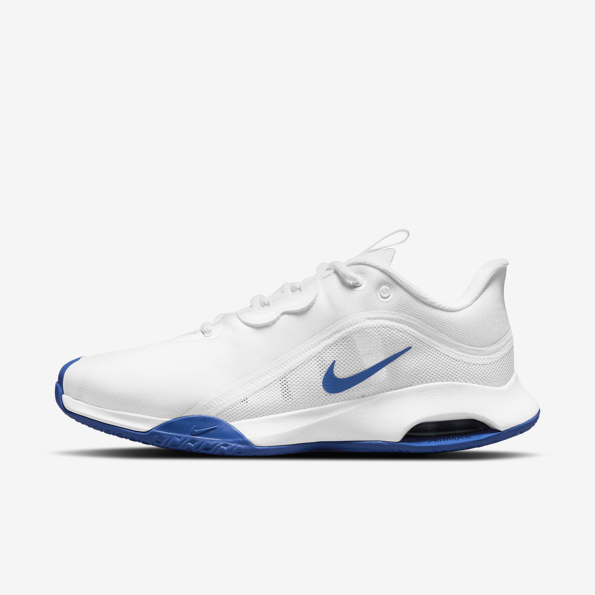 Nike Mens Air Max Volley Tennis Shoes - White/Hyper Royal