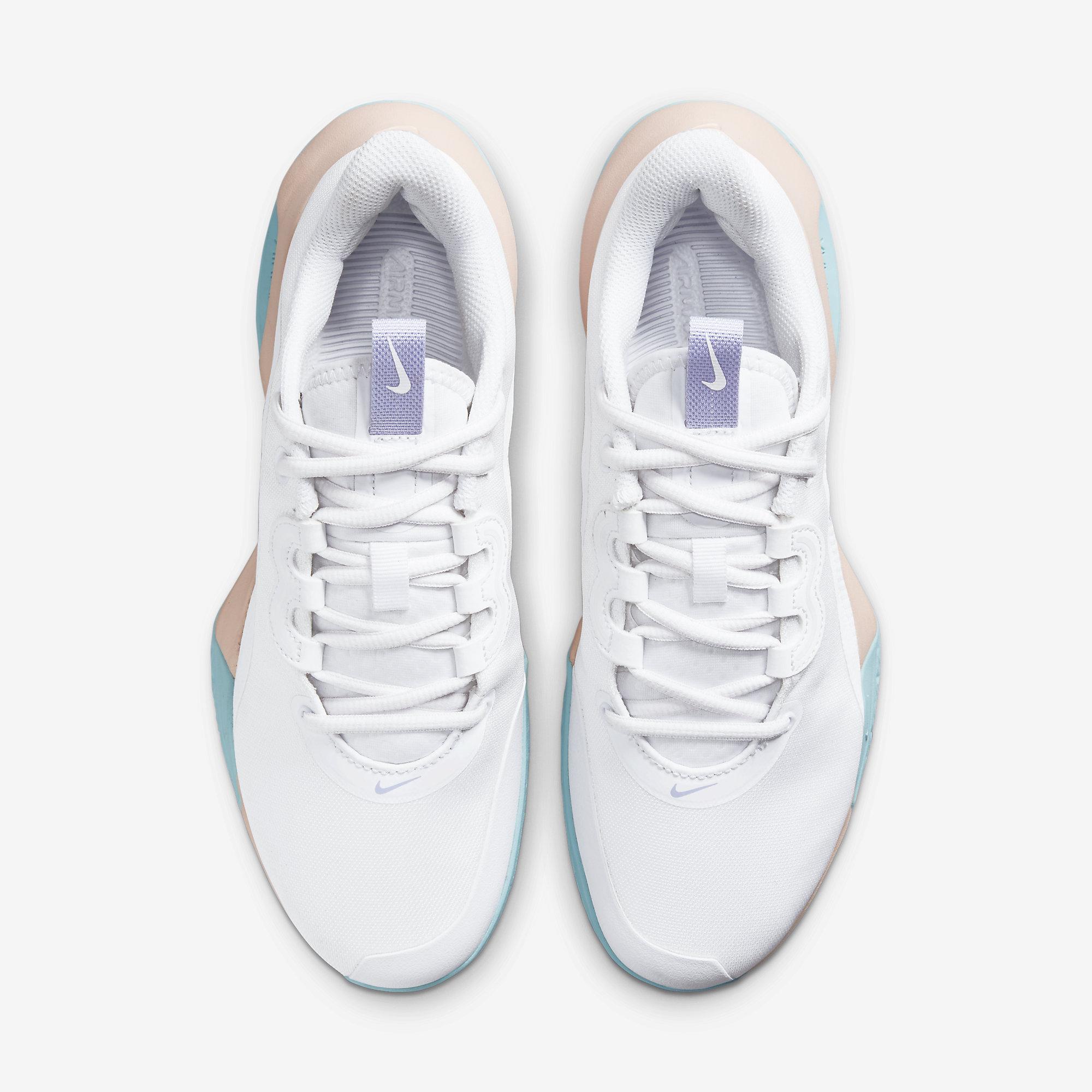 Nike Womens Air Max Volley Tennis Shoes - White/Copa - Tennisnuts.com