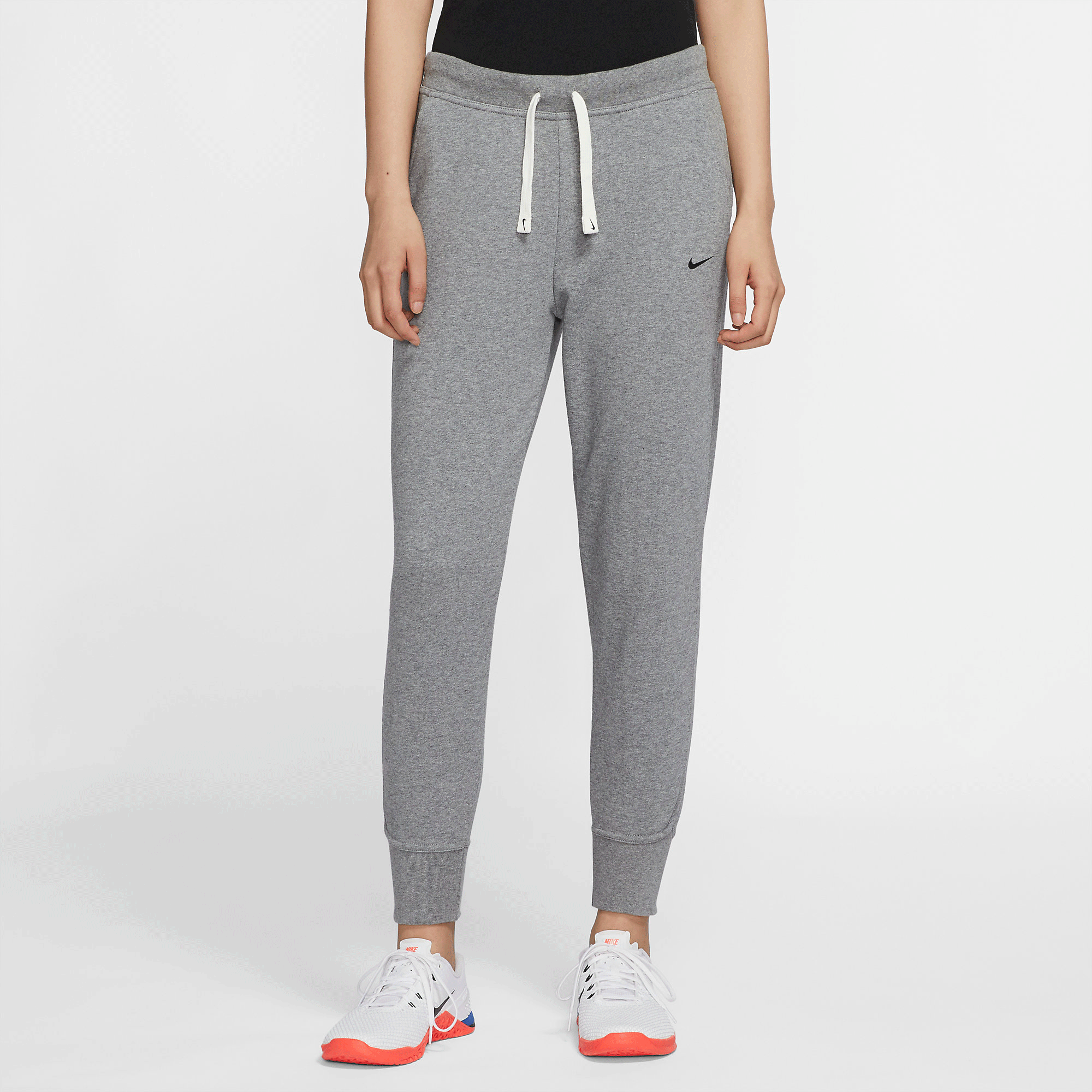 Nike Womens Dri-FIT Get Fit Training Pants - Carbon Heather ...