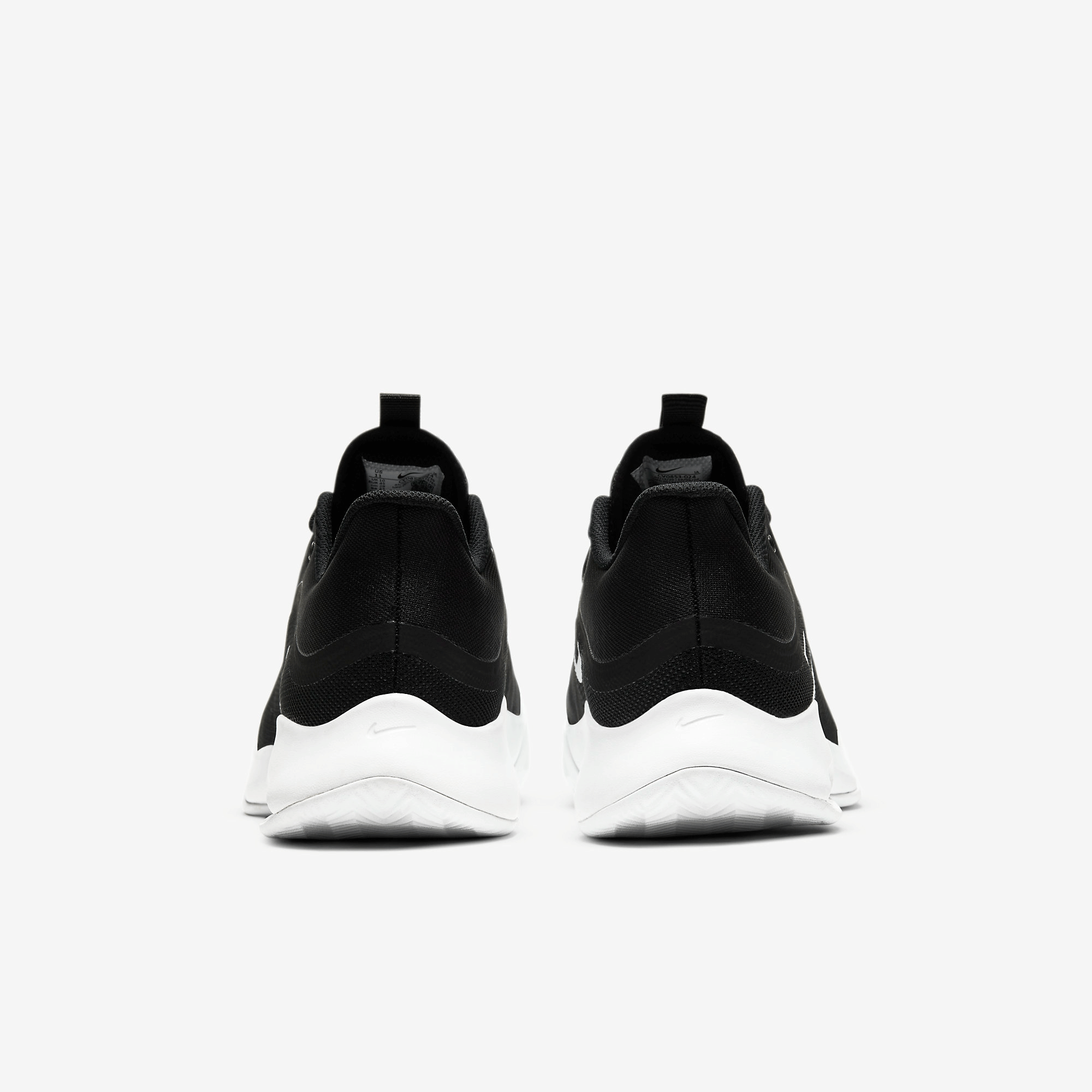 Nike Mens Air Max Volley Clay Tennis Shoes - Black - Tennisnuts.com