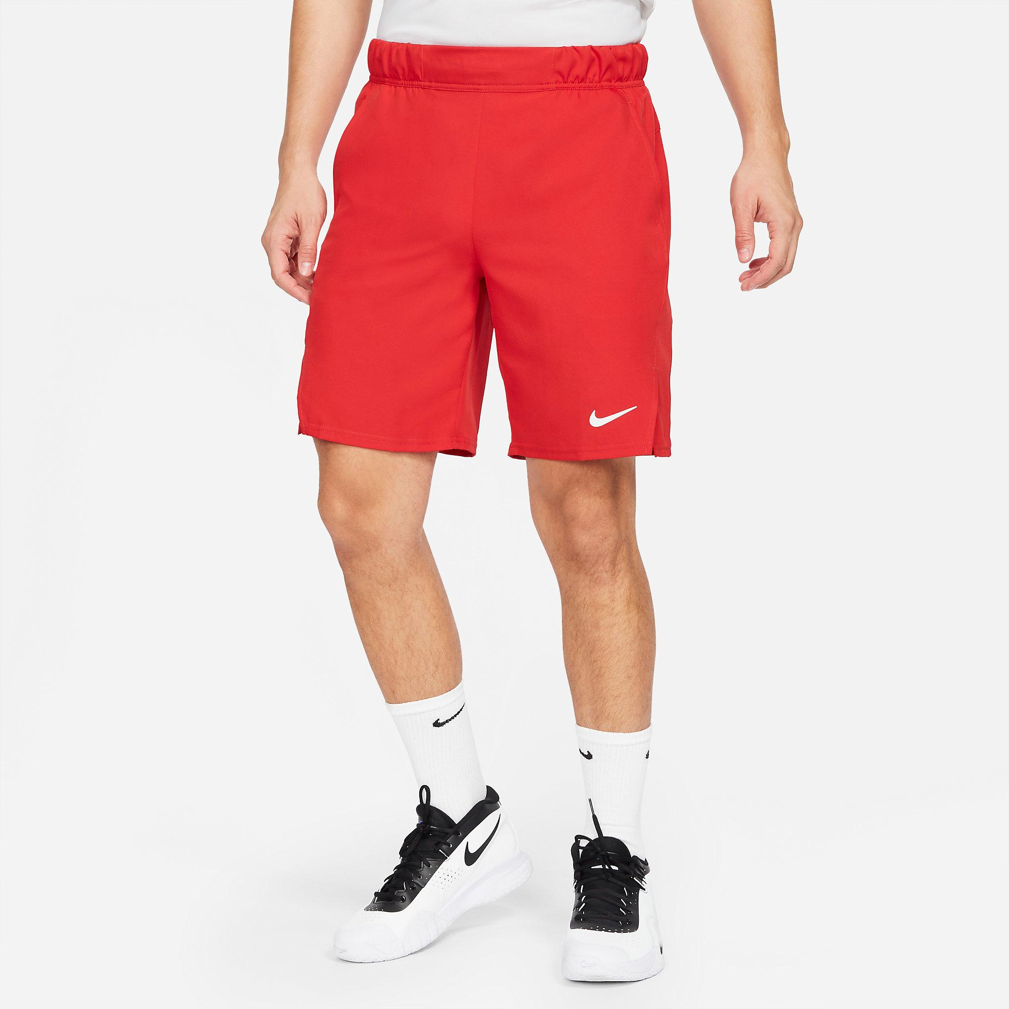 Nike Mens Victory 9 Inch Tennis Shorts Gym Red Tennisnuts Com Nike Mens Victory 9 Inch Tennis Shorts Gym Red Tennisnuts Com