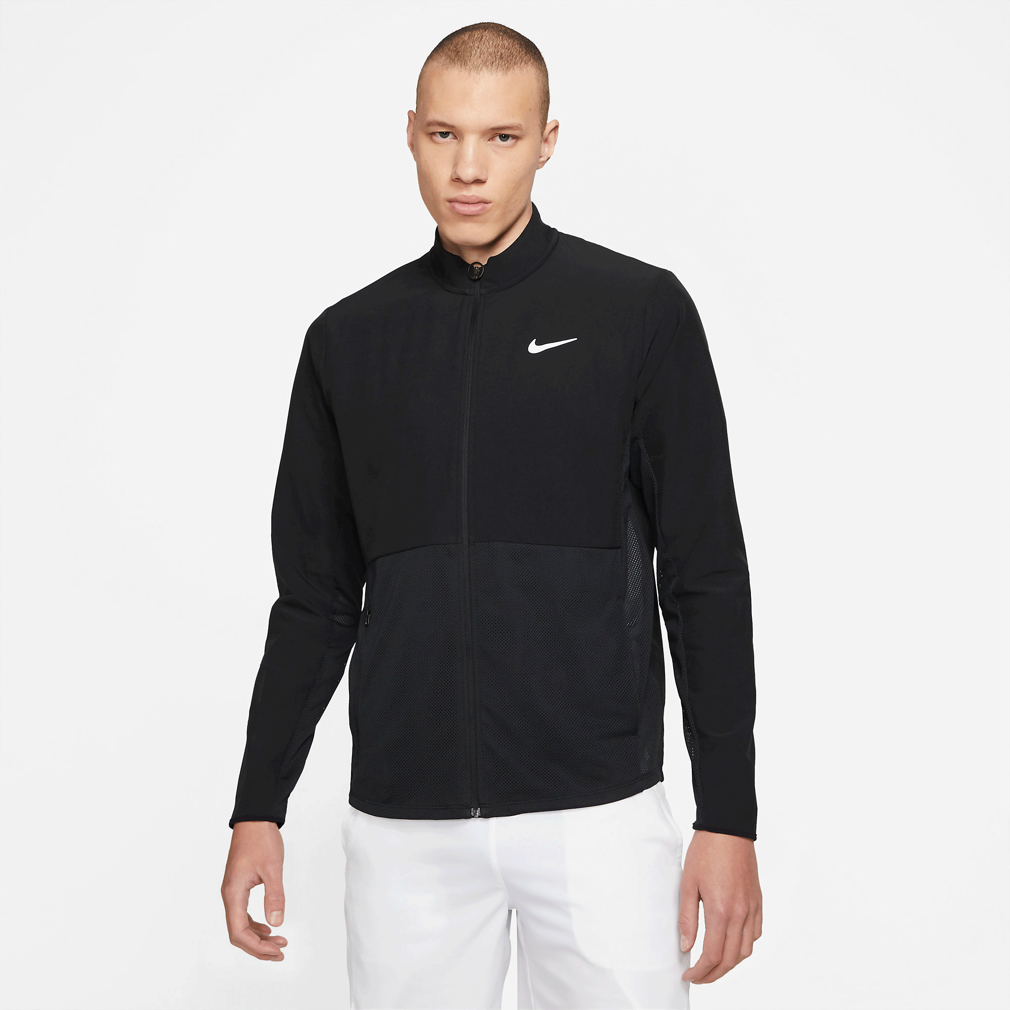Nike Mens Advantage Tennis Jacket Black