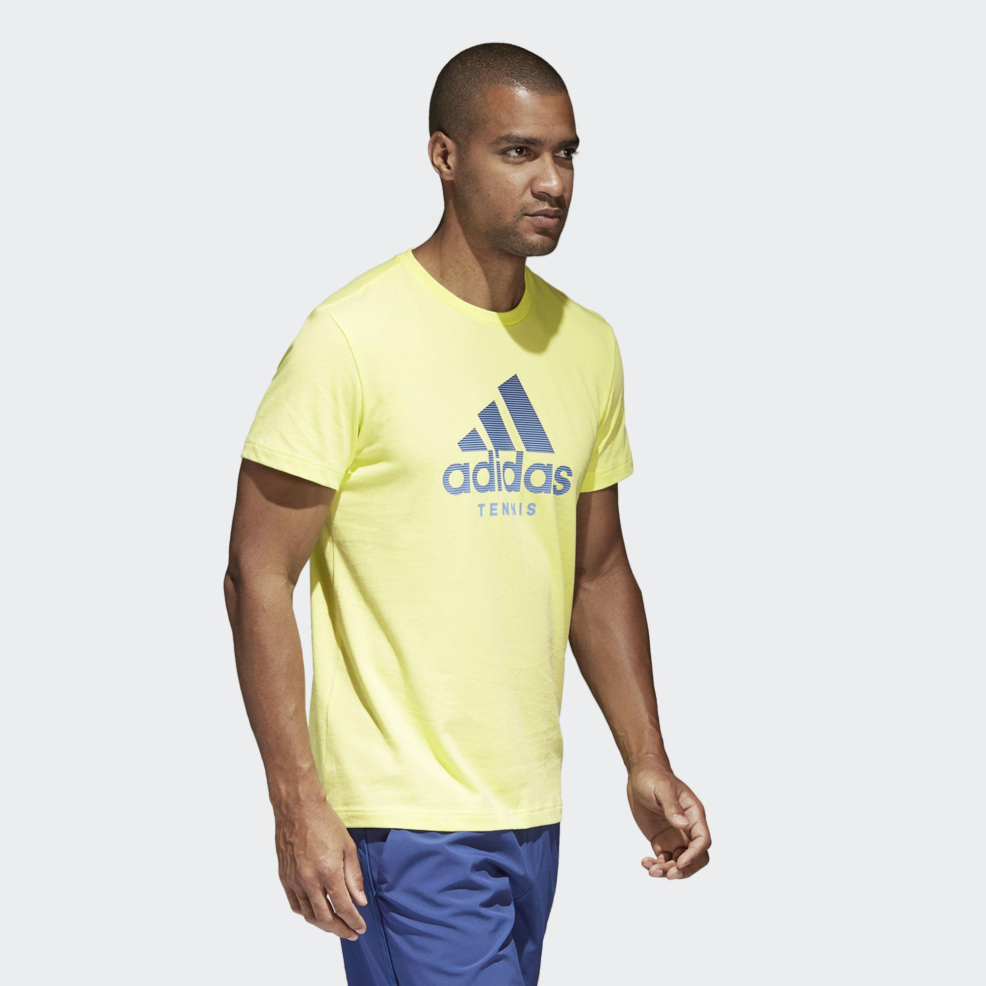 frozen yellow adidas shirt