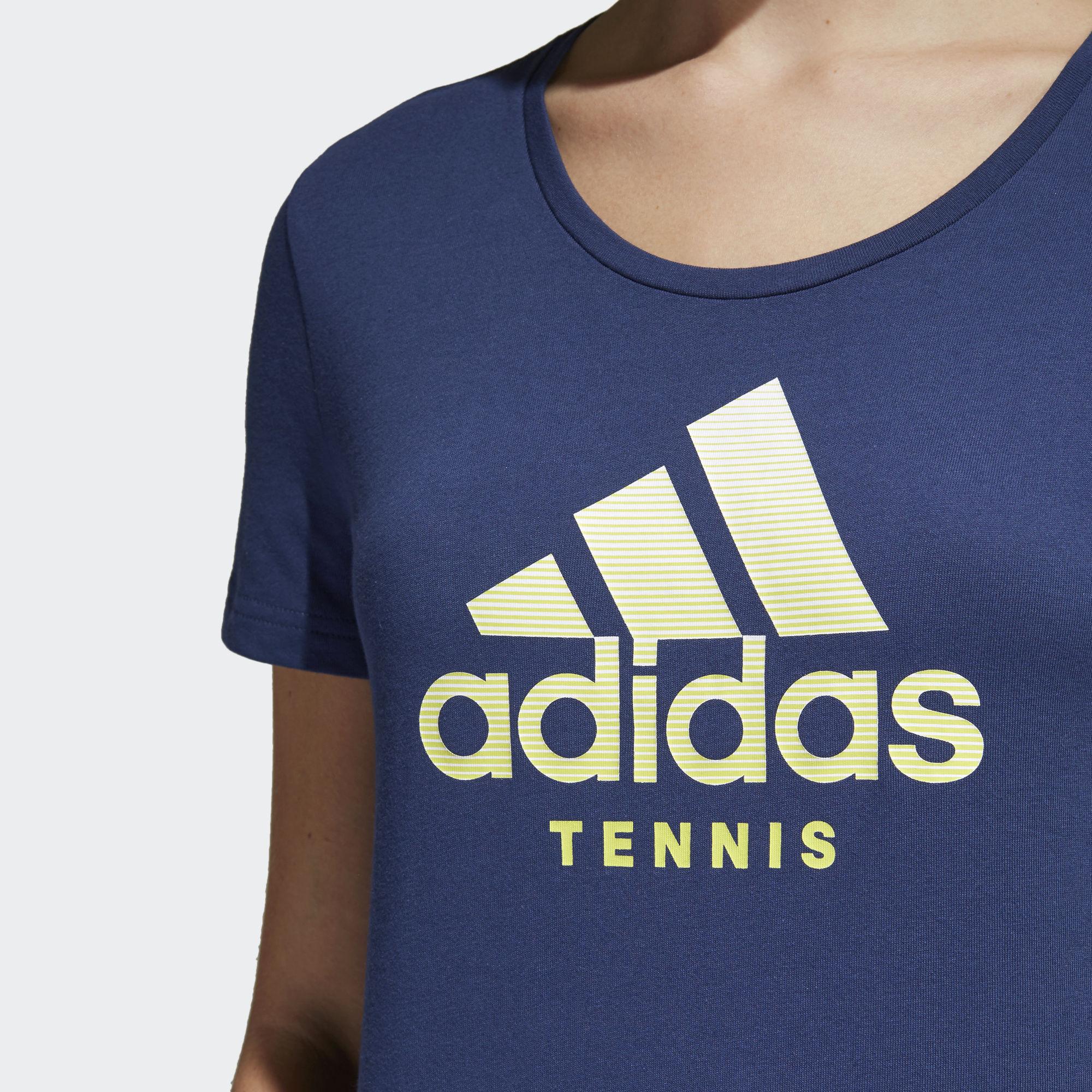 Adidas Womens Tennis Tee Noble Indigo