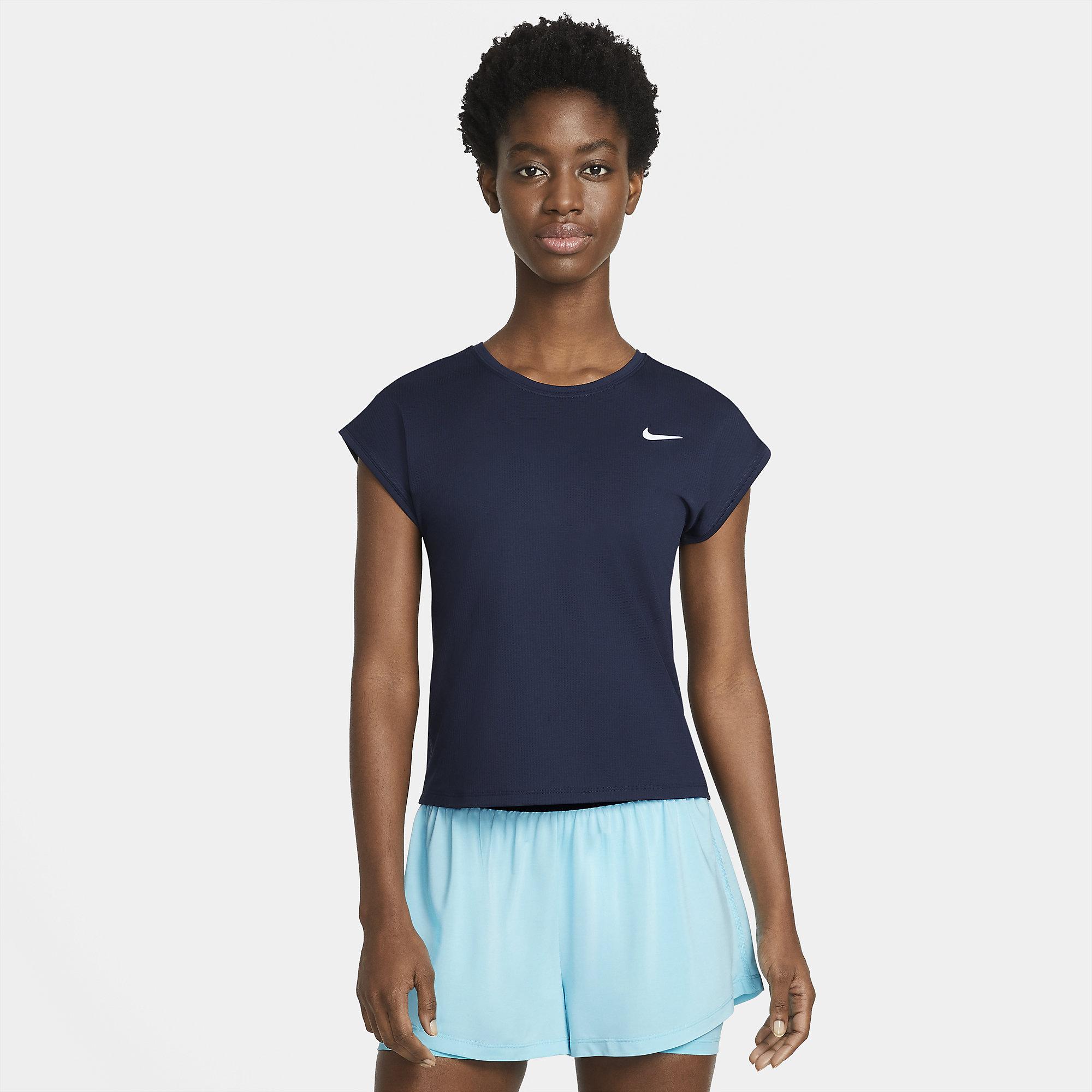 Nike Womens Victory Top - Obsidian - Tennisnuts.com