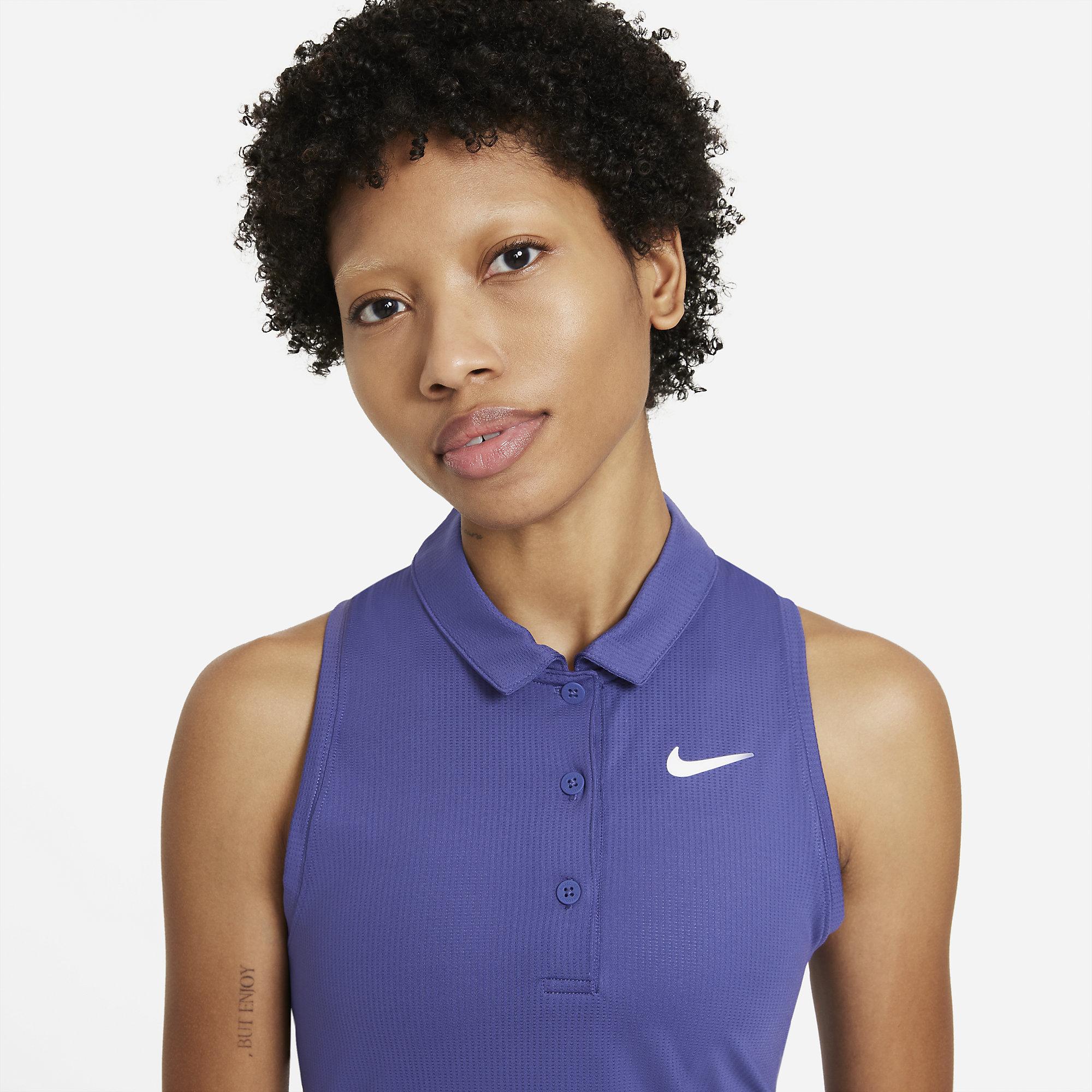 Nike Womens Victory Tennis Dress - Dark Purple Dust - Tennisnuts.com